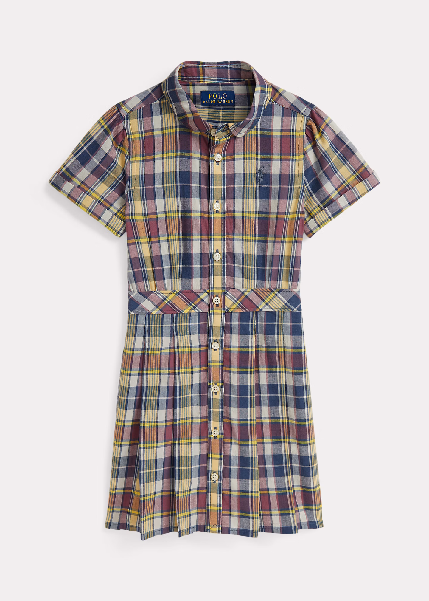 Kariertes Hemdkleid aus Baumwolle - RALPH LAUREN OUTLET