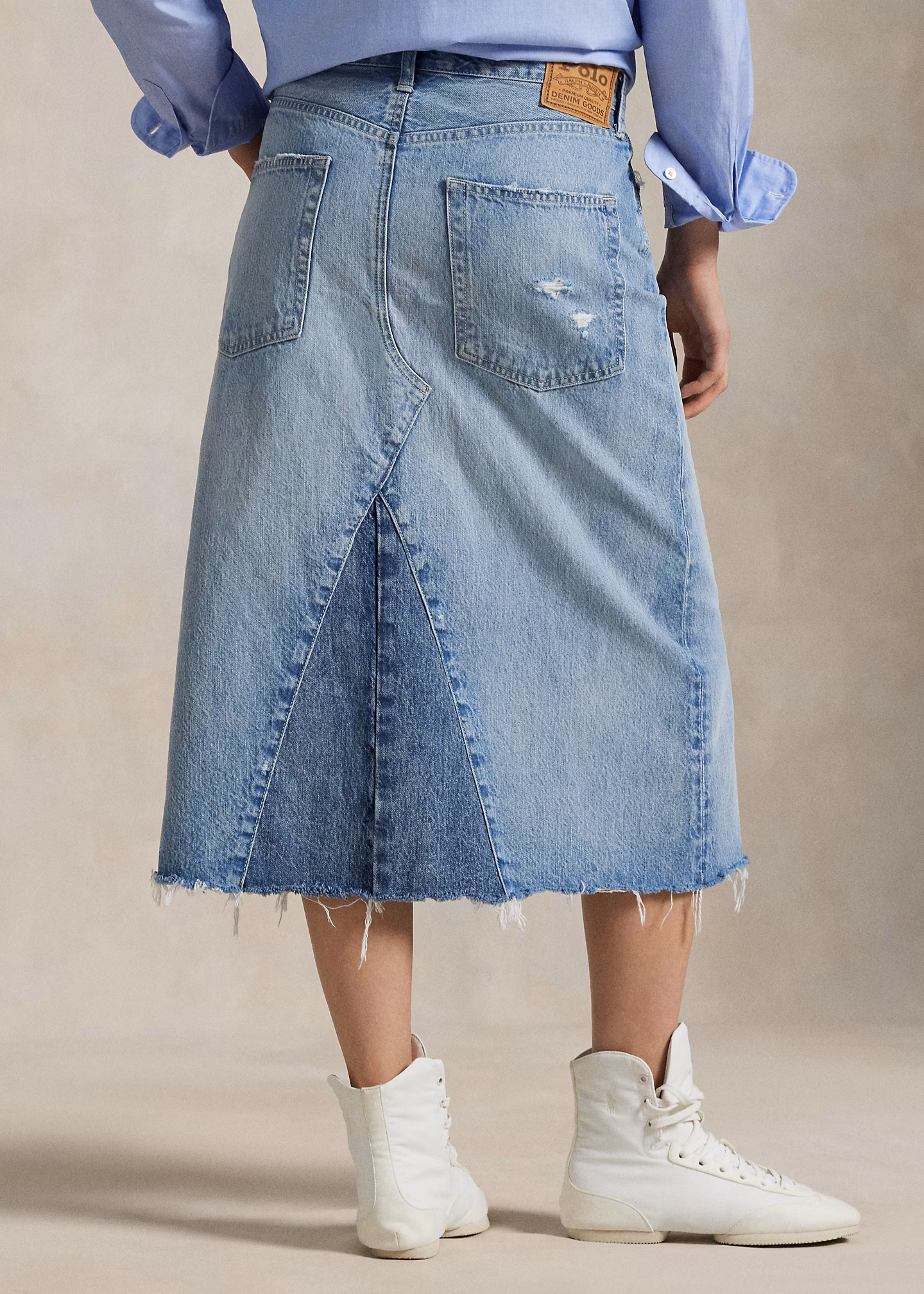 Denim-Bahnenrock in A-Linie - RALPH LAUREN OUTLET