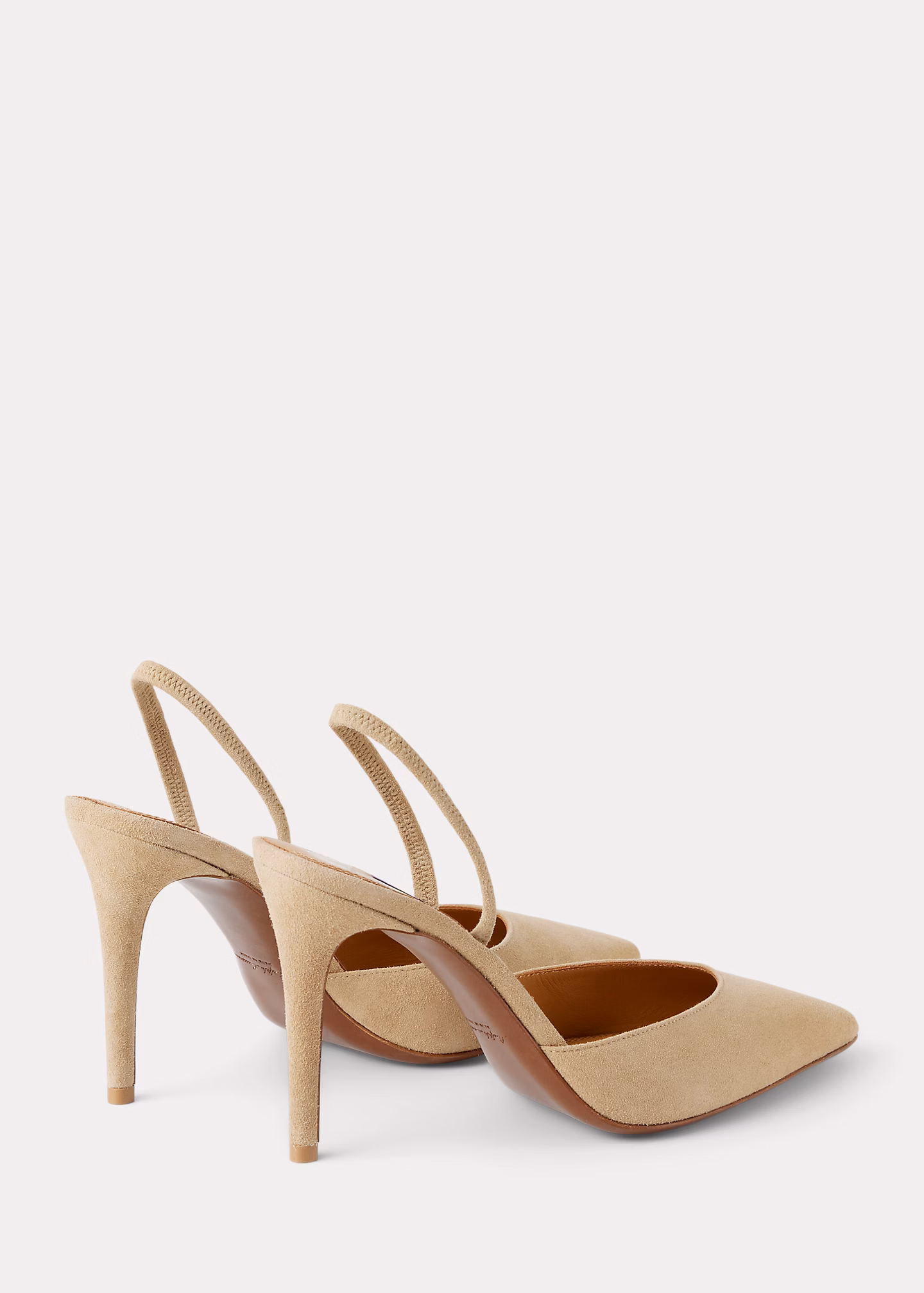 Ziegenwildleder-Pumps Marcy mit Riemchen - RALPH LAUREN OUTLET