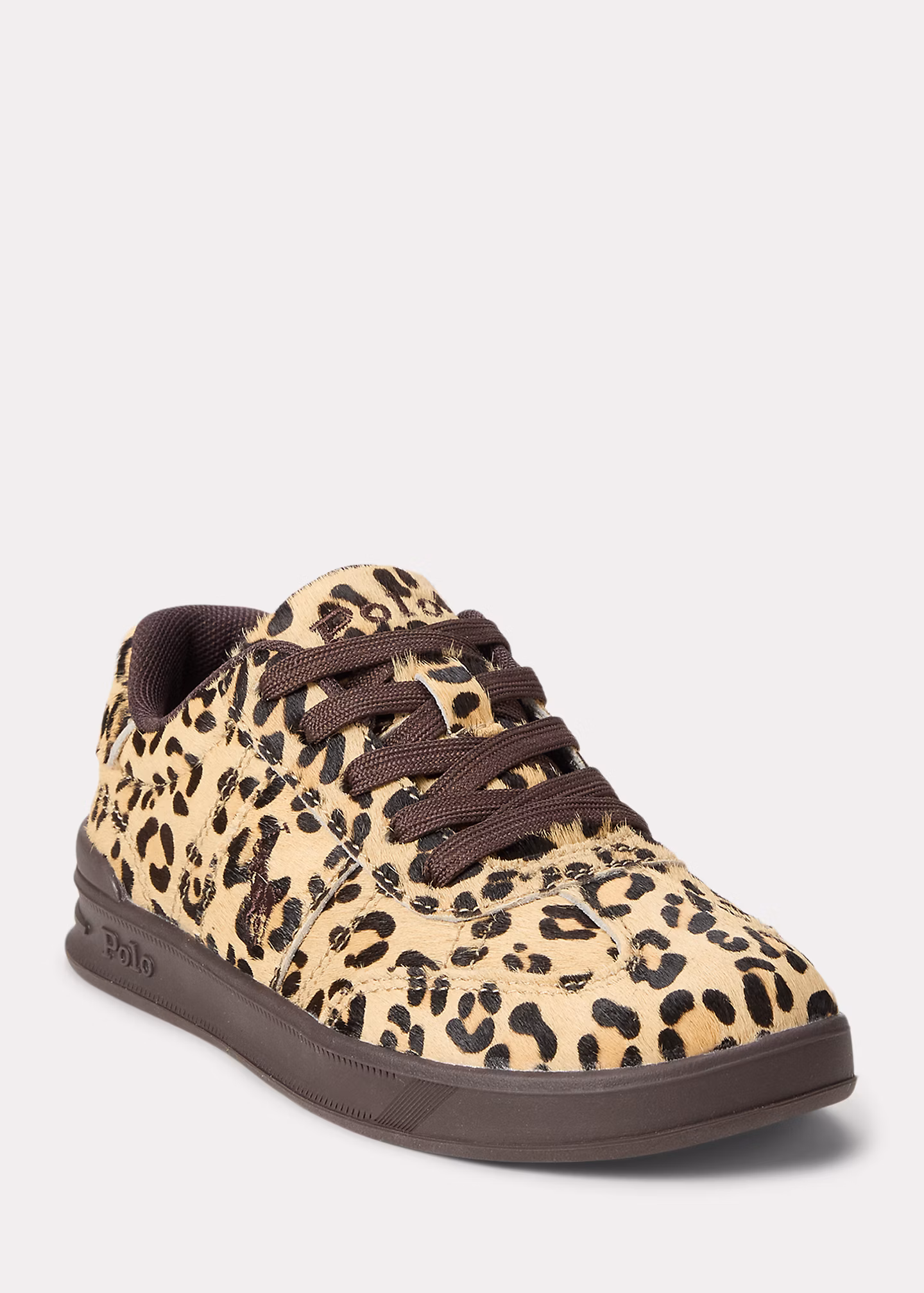 Kalbsfell-Sneaker Heritage Court III - RALPH LAUREN OUTLET