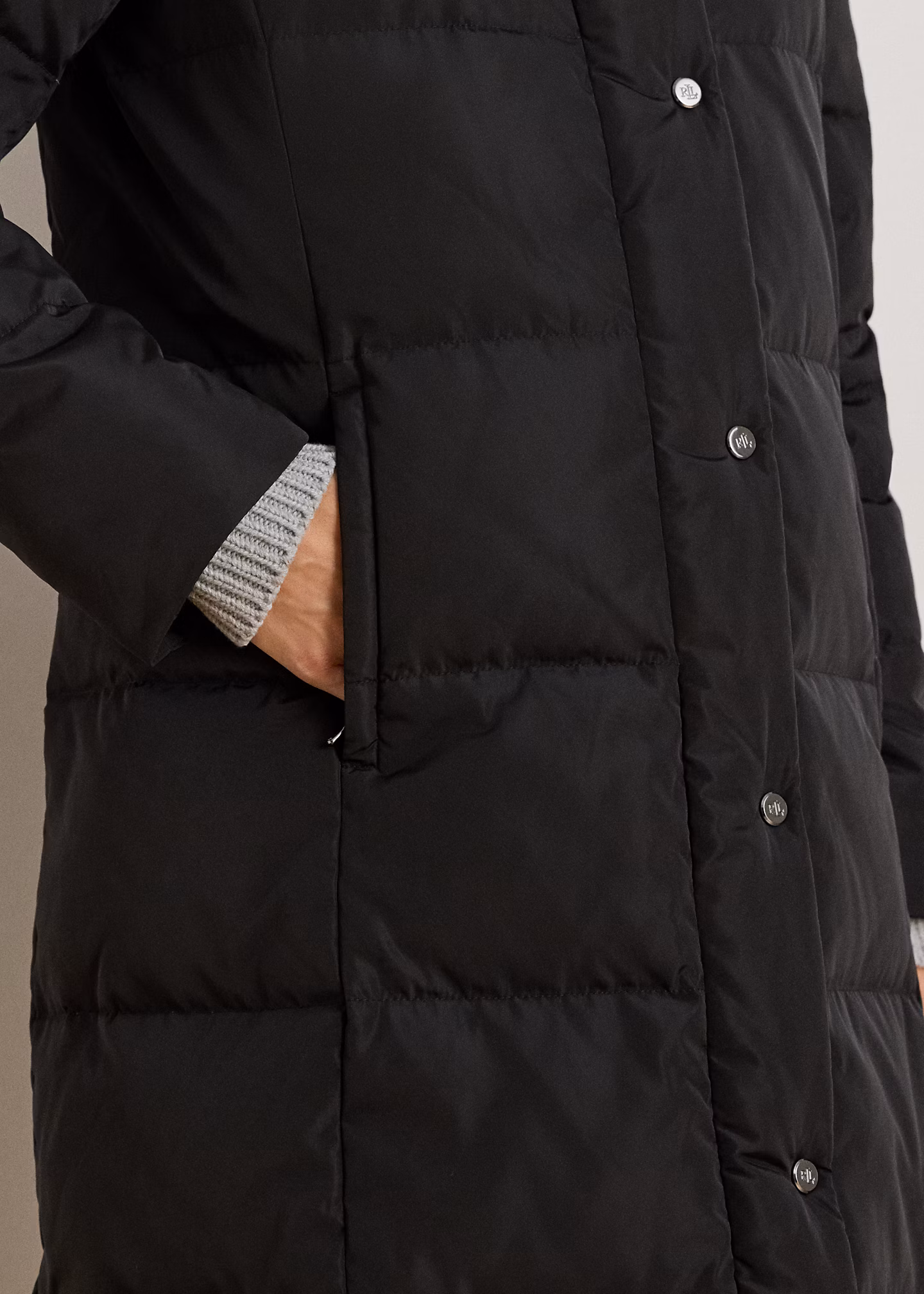 Daunen-Puffermantel mit Kapuze - RALPH LAUREN OUTLET