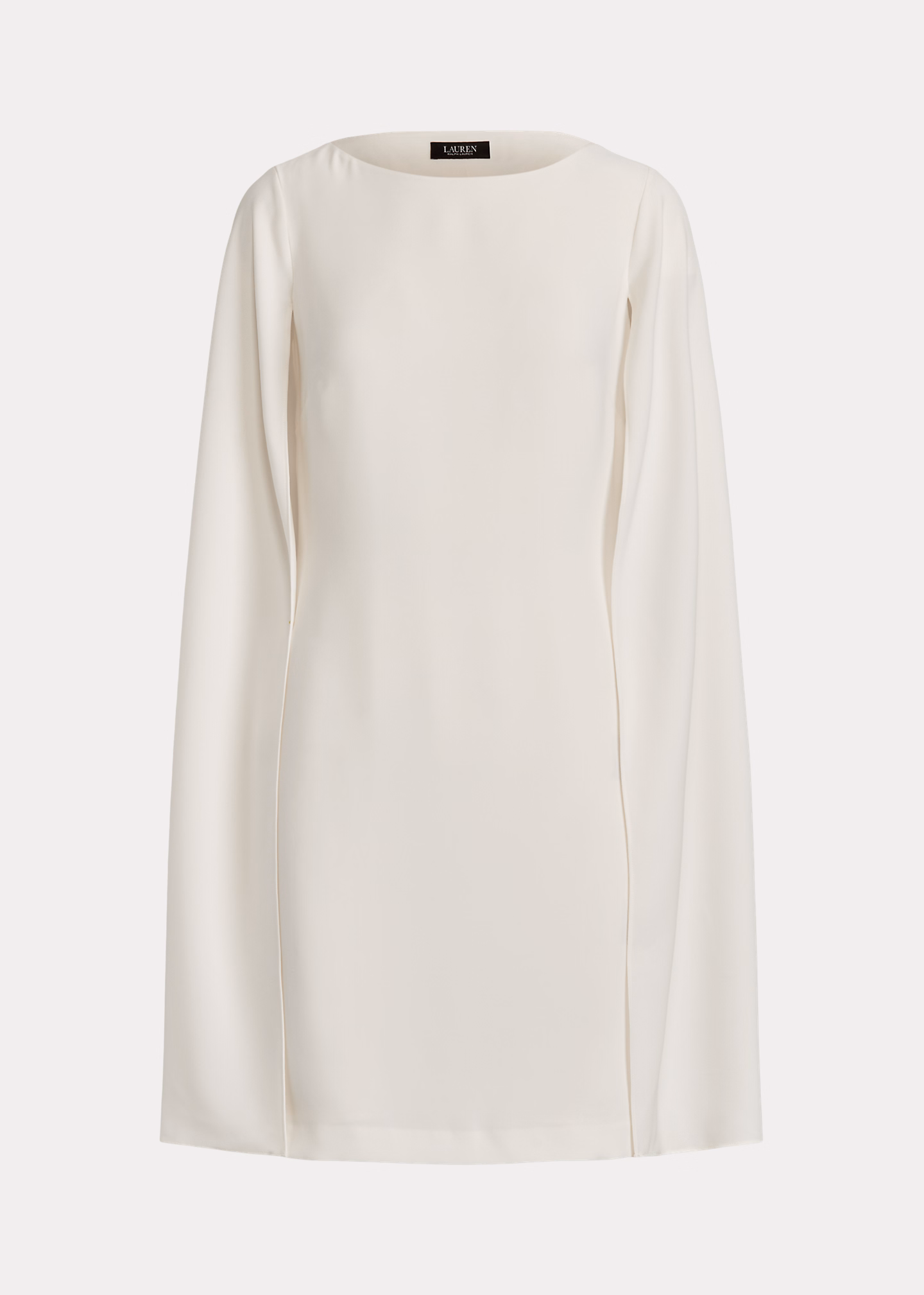 Cape-Cocktailkleid aus Georgette - RALPH LAUREN OUTLET