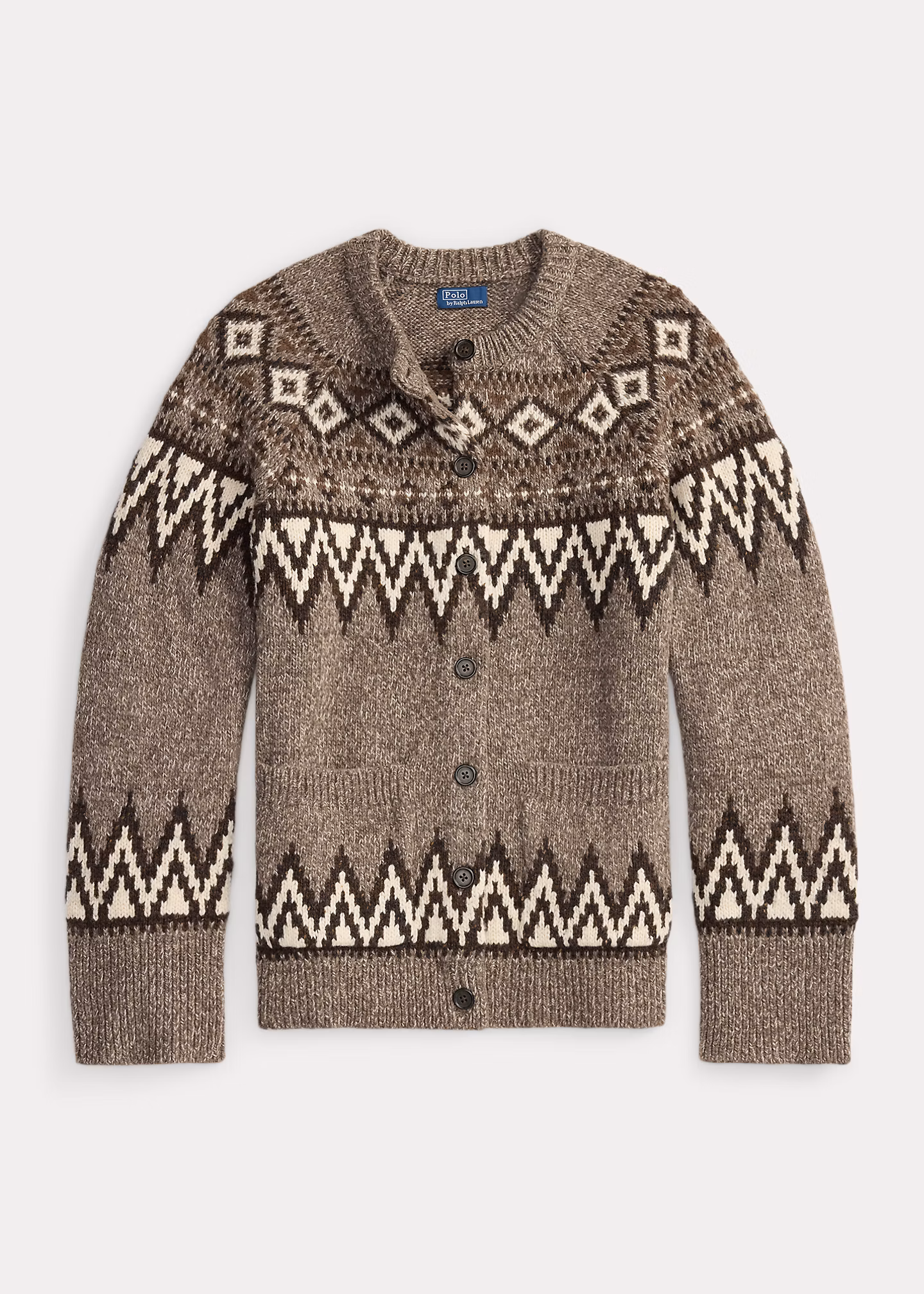 Strickjacke mit Fair-Isle-Muster - RALPH LAUREN OUTLET