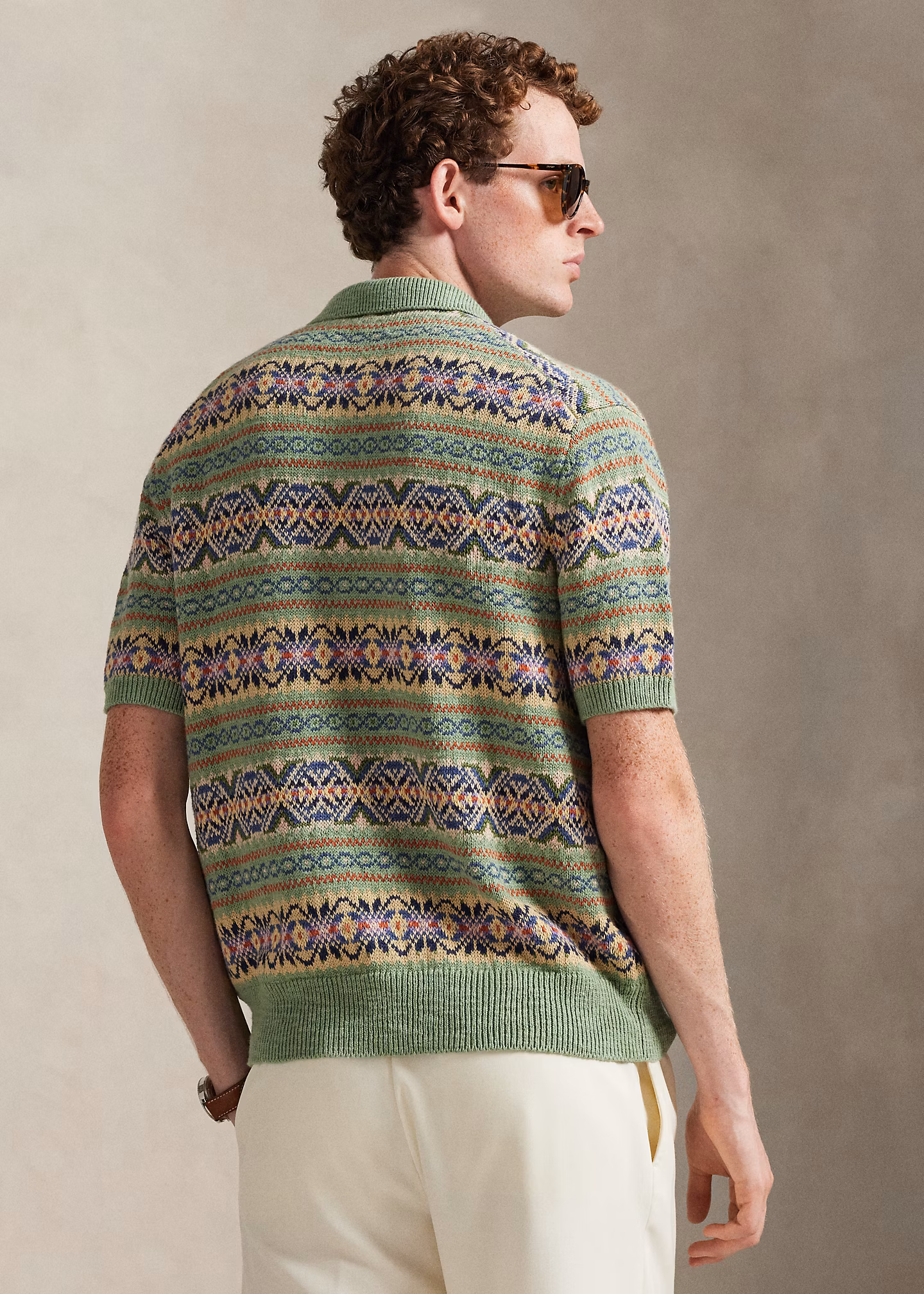 Fair-Isle-Pullover mit Polokragen - RALPH LAUREN OUTLET
