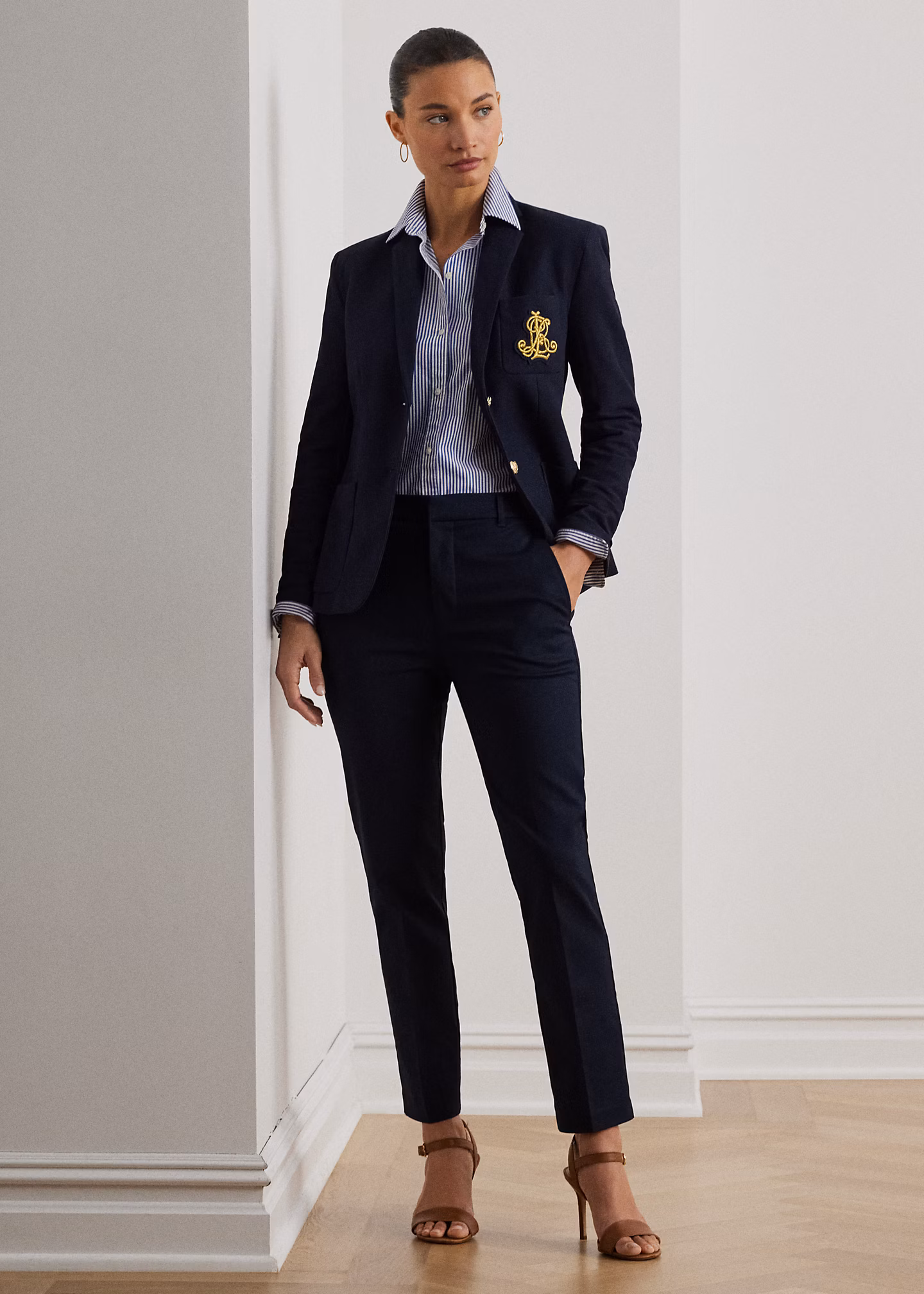 Hose aus beidseitigem Baumwollstretch - RALPH LAUREN OUTLET