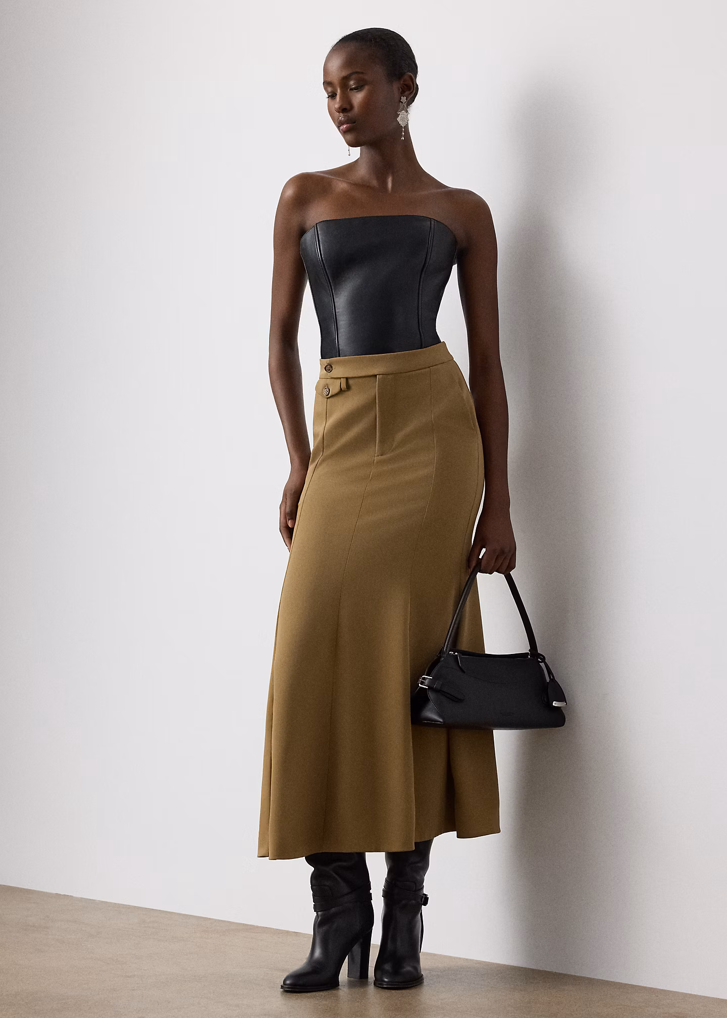 Bustier Gwyneth aus Lammleder - RALPH LAUREN OUTLET