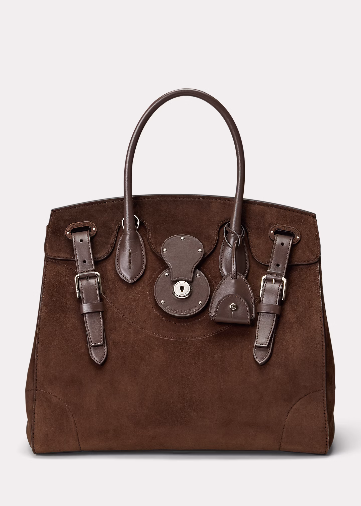 Tasche Soft Ricky 33 aus Kalbswildleder - RALPH LAUREN OUTLET