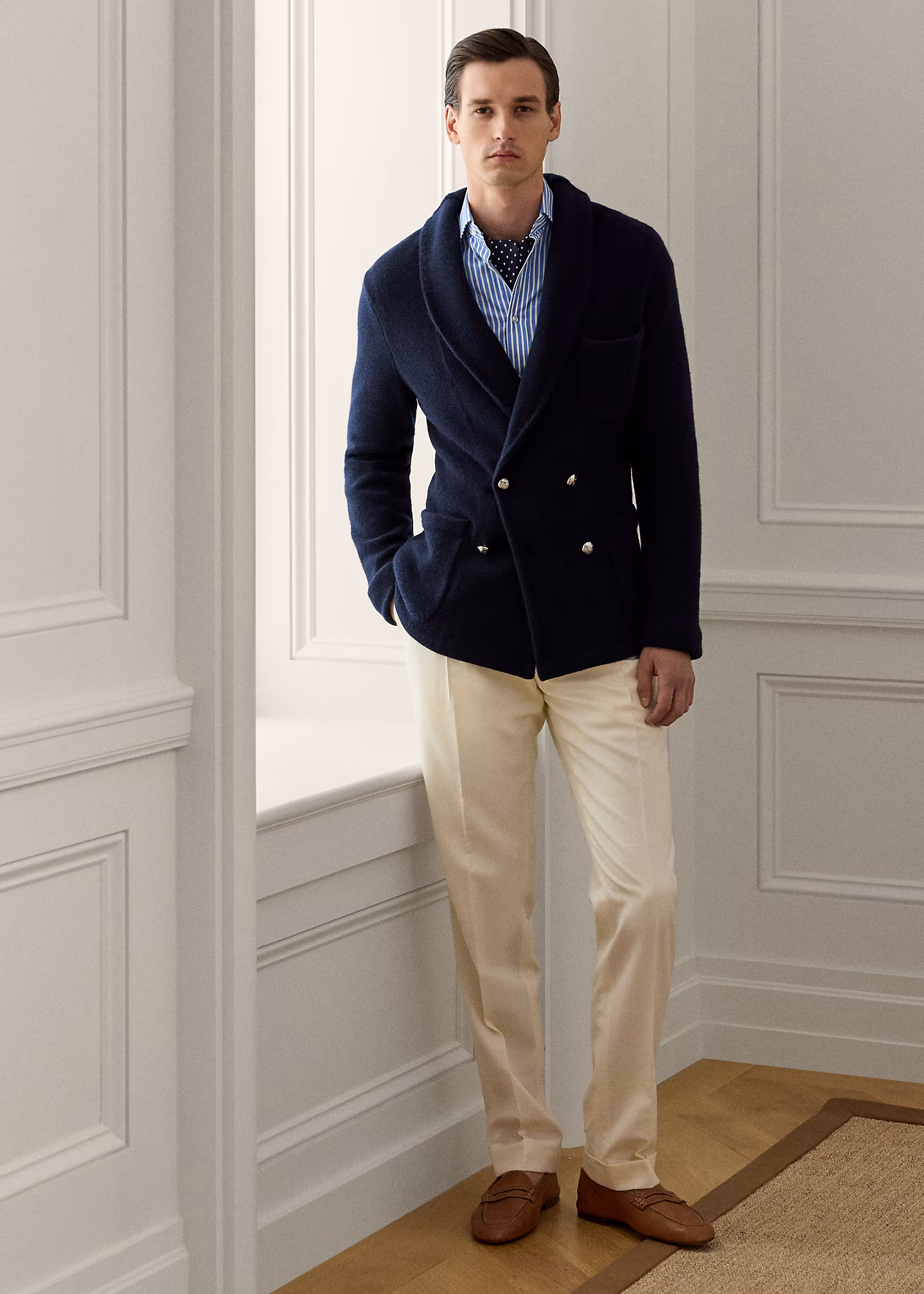 Blazer-Strickjacke aus Kaschmir - RALPH LAUREN OUTLET