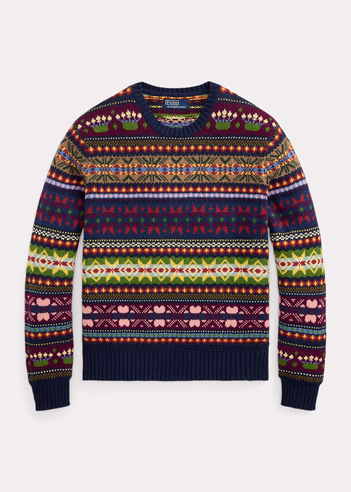 Fair-Isle-Pullover aus Baumwollmischung - RALPH LAUREN OUTLET