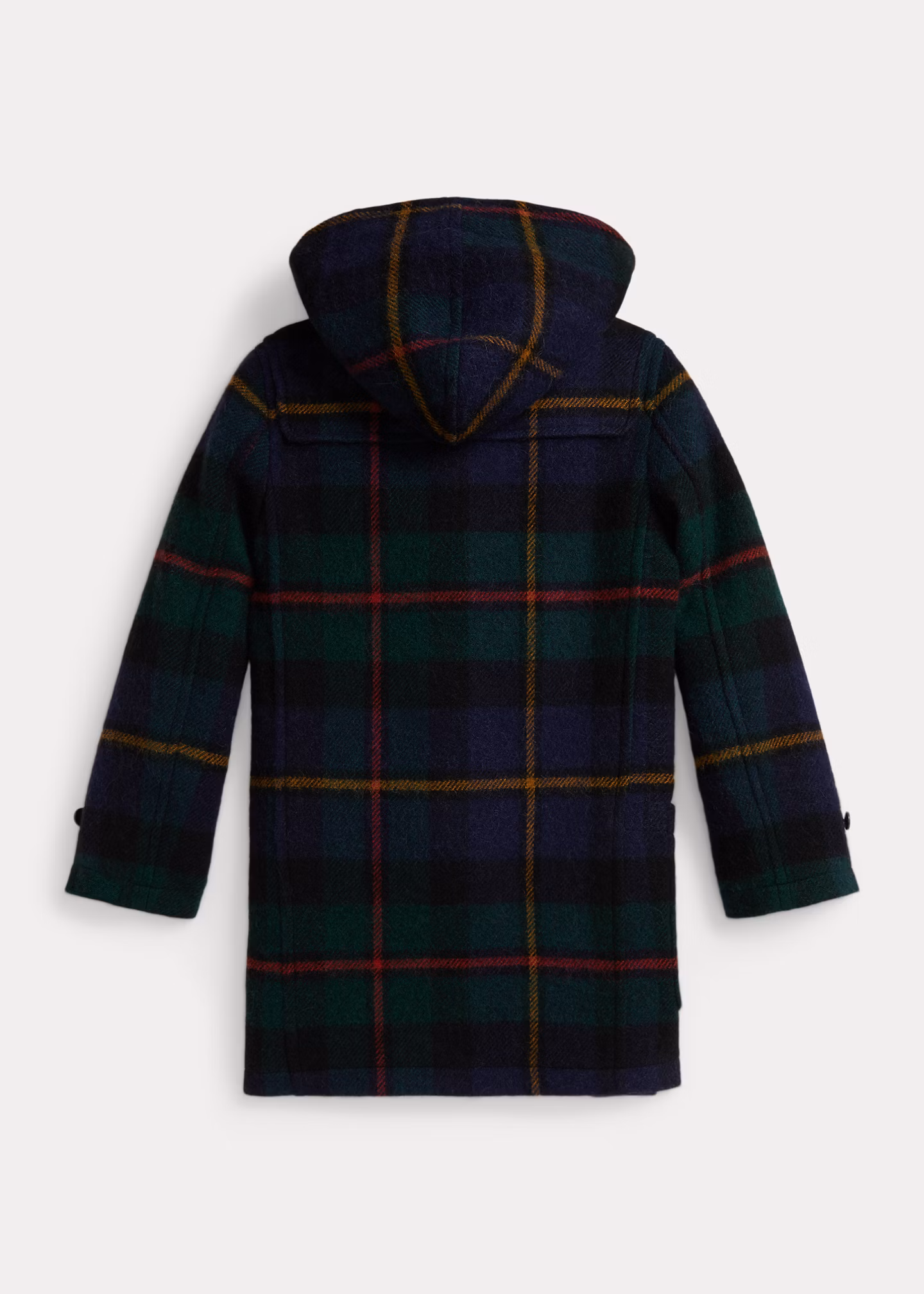 Karierter Dufflecoat mit Kapuze - RALPH LAUREN OUTLET