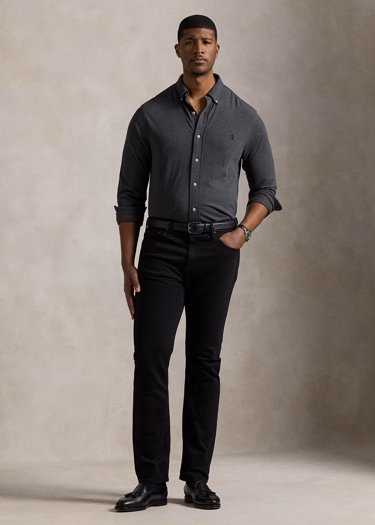 Featherweight Piqué-Hemd - RALPH LAUREN OUTLET