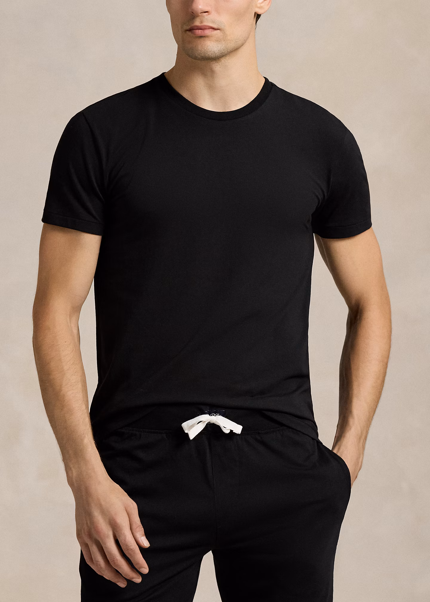 3er-Pack Unterhemden aus Baumwollstretch - RALPH LAUREN OUTLET