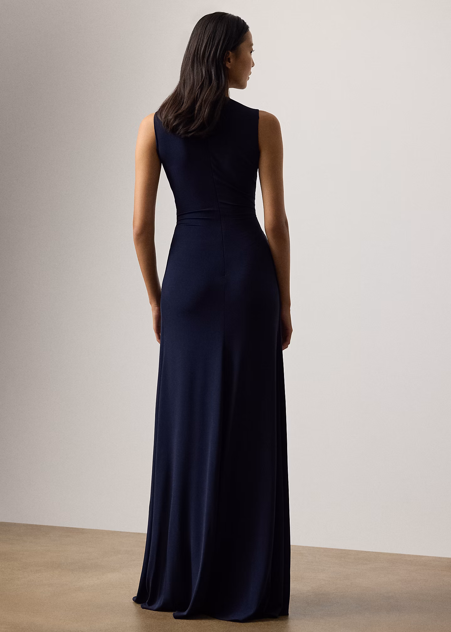 Zweifarbiges plissiertes Abendkleid Zach - RALPH LAUREN OUTLET