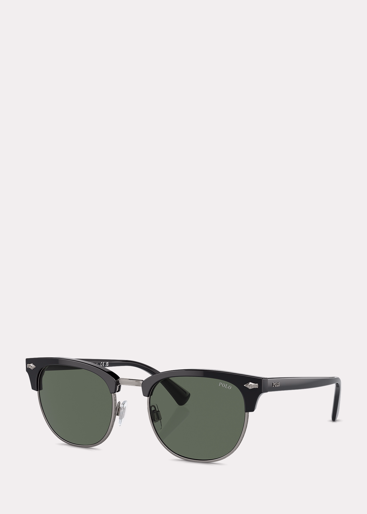 Traditionelle runde Sonnenbrille - RALPH LAUREN OUTLET