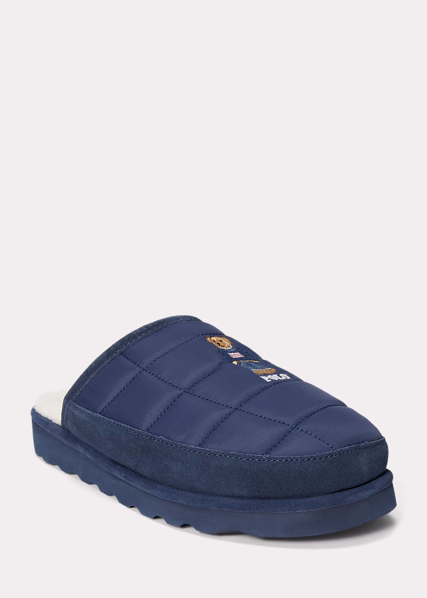 Gesteppter Slipper Reade mit Polo Bear - RALPH LAUREN OUTLET