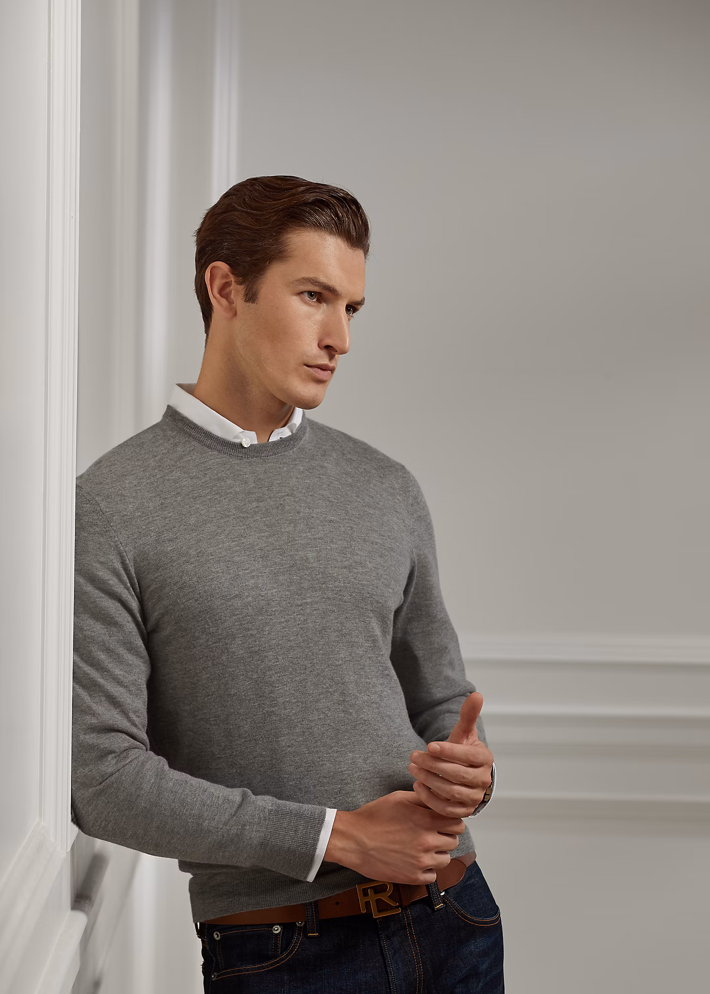 Rundhalspullover aus Kaschmir - RALPH LAUREN OUTLET