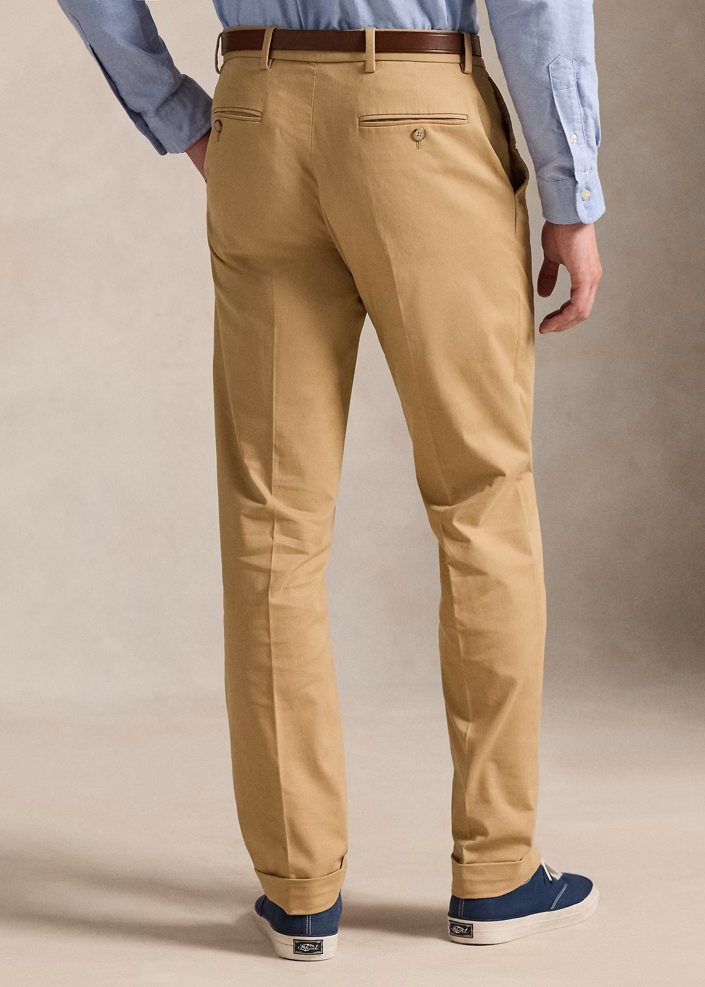 Anzughose aus Stretchchino - RALPH LAUREN OUTLET