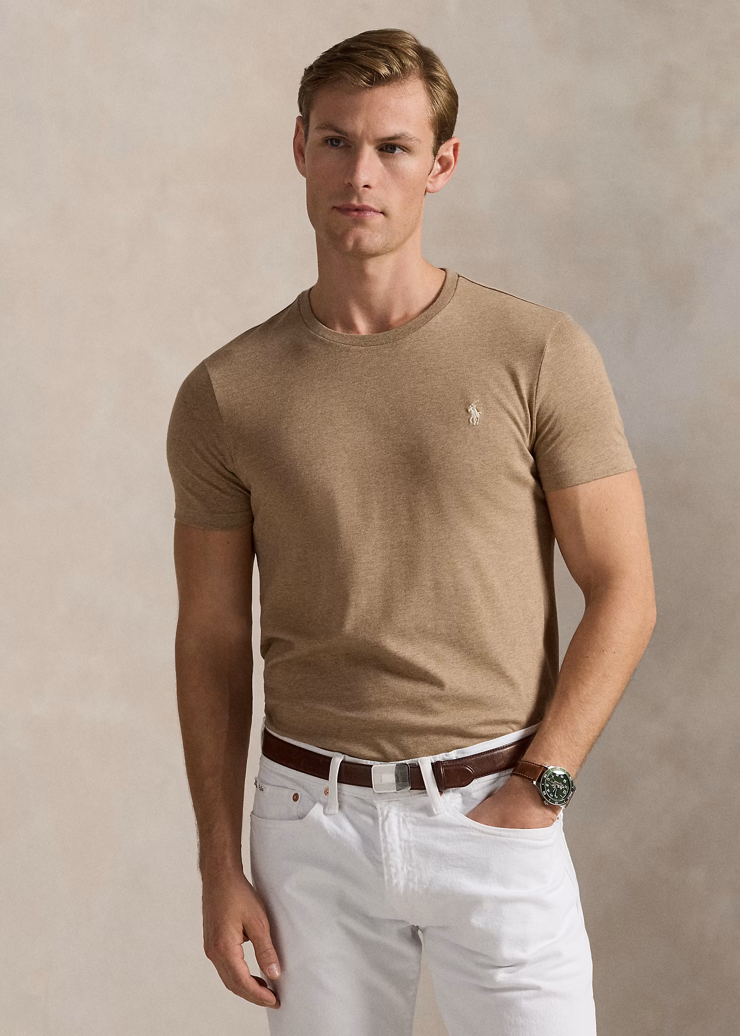 Custom-Slim-Fit Jersey-T-Shirt - RALPH LAUREN OUTLET