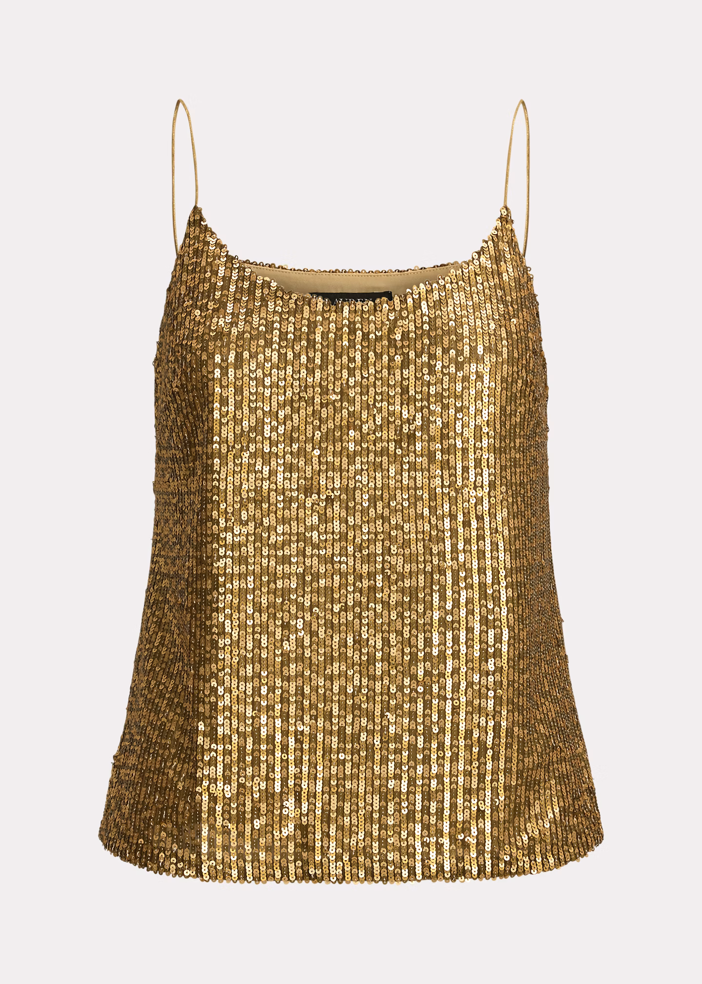 Ärmelloses Mesh-Oberteil mit Pailletten - RALPH LAUREN OUTLET