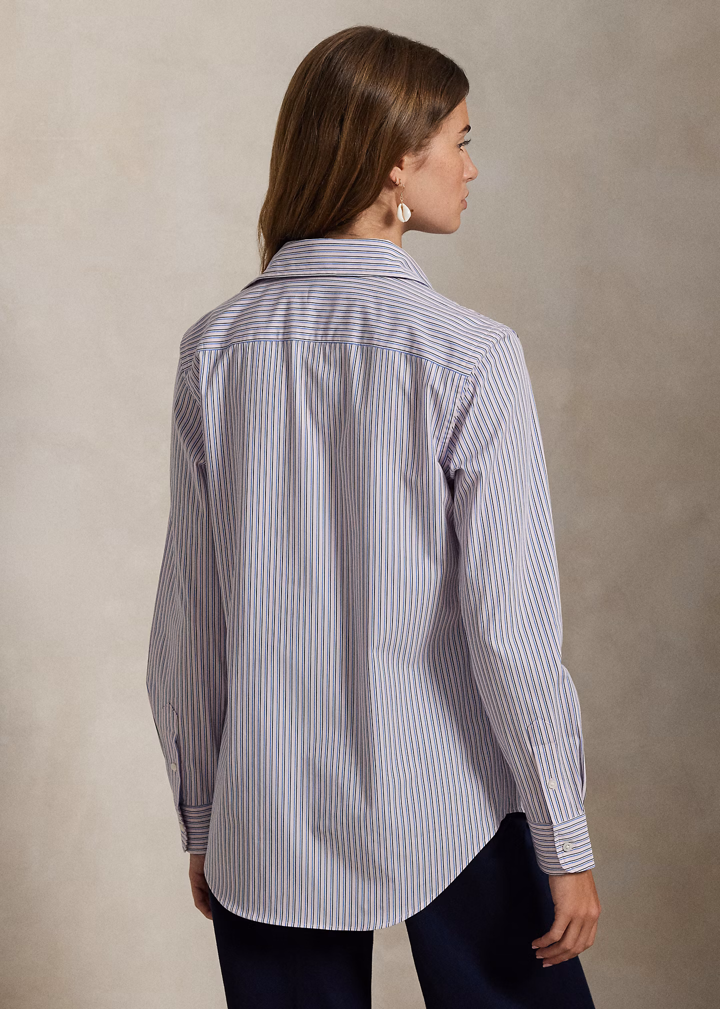 Stretch-Slim-Fit Hemd mit Streifen - RALPH LAUREN OUTLET