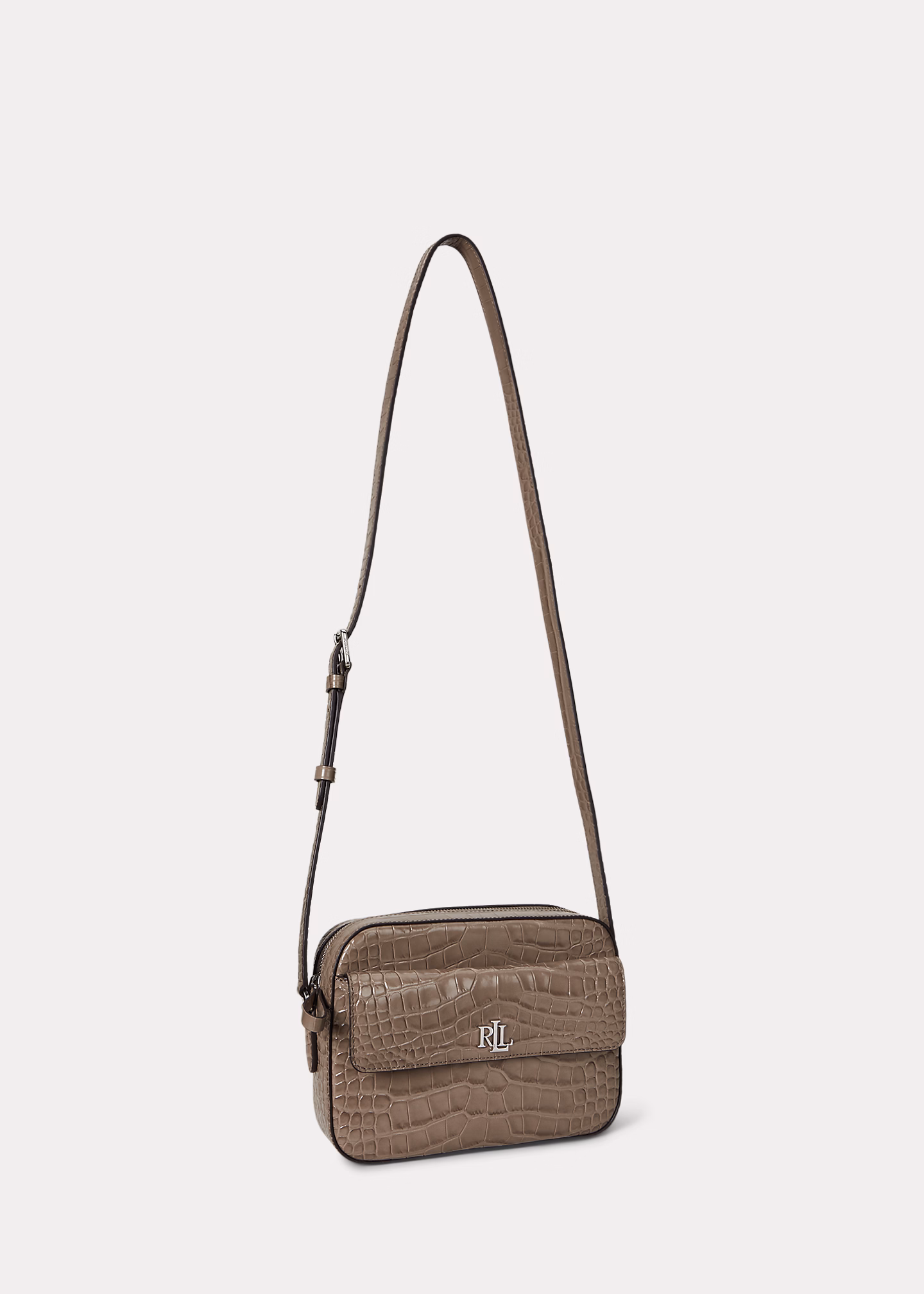 Kameratasche Marcy mit Krokodilprägung - RALPH LAUREN OUTLET