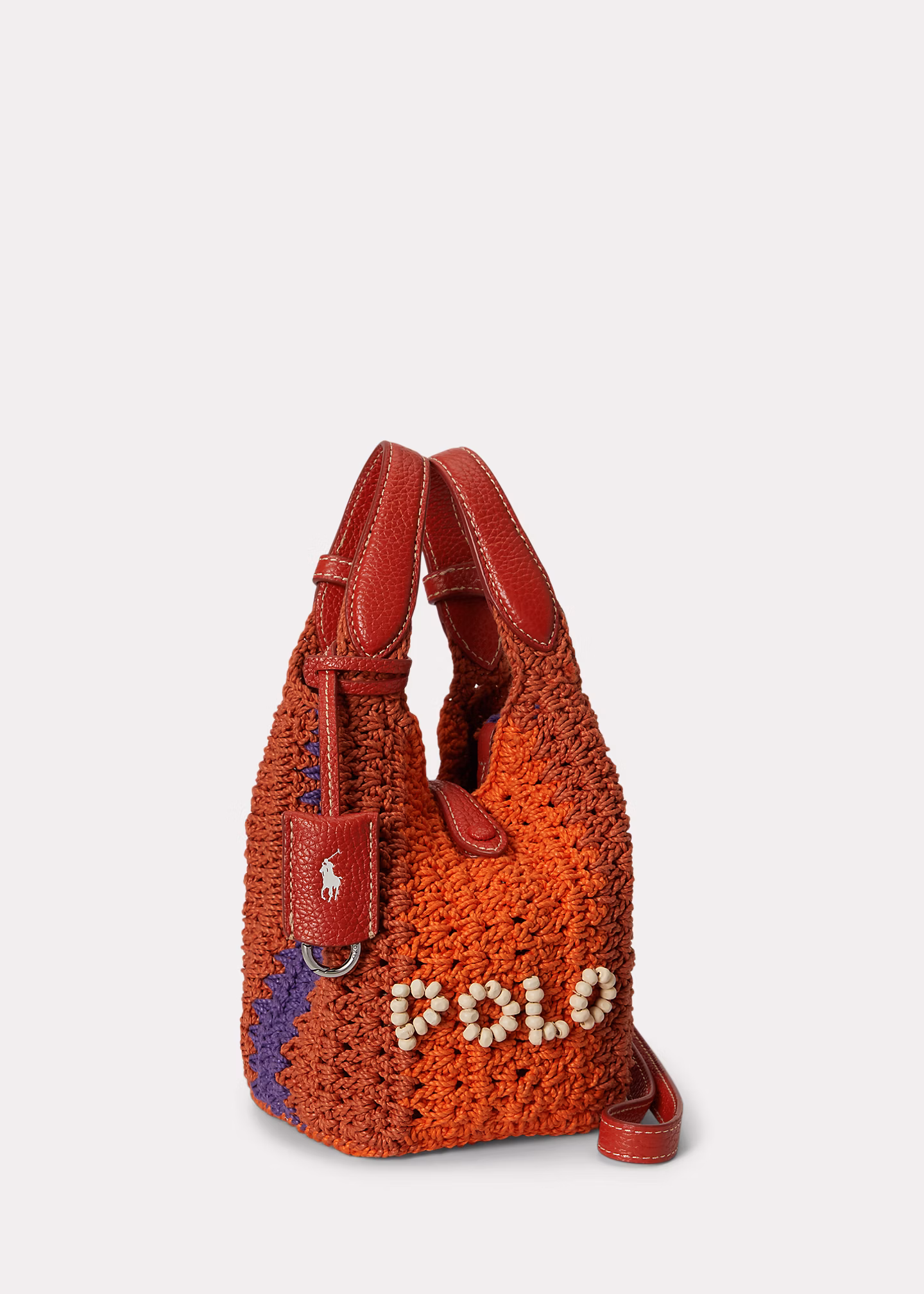 Kleine Häkeltasche Polo Play - RALPH LAUREN OUTLET