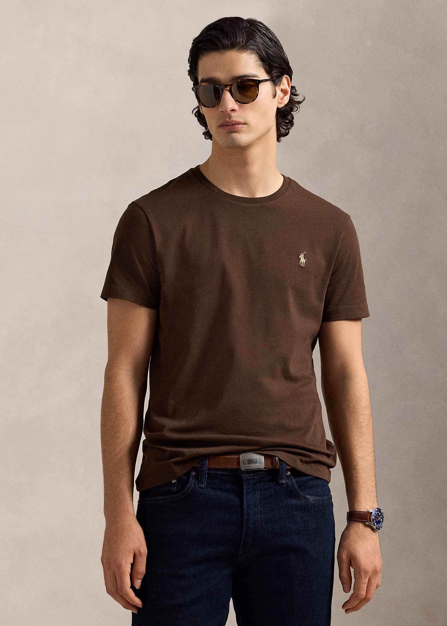 Custom-Slim-Fit Jersey-T-Shirt - RALPH LAUREN OUTLET