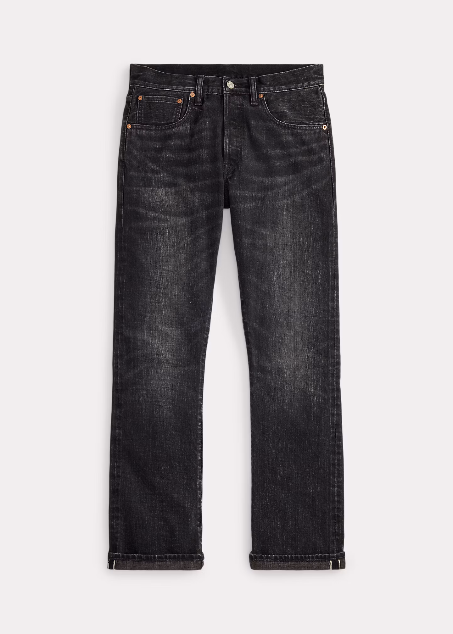 Slim-Fit Bootcut-Jeans in Used-Optik - RALPH LAUREN OUTLET