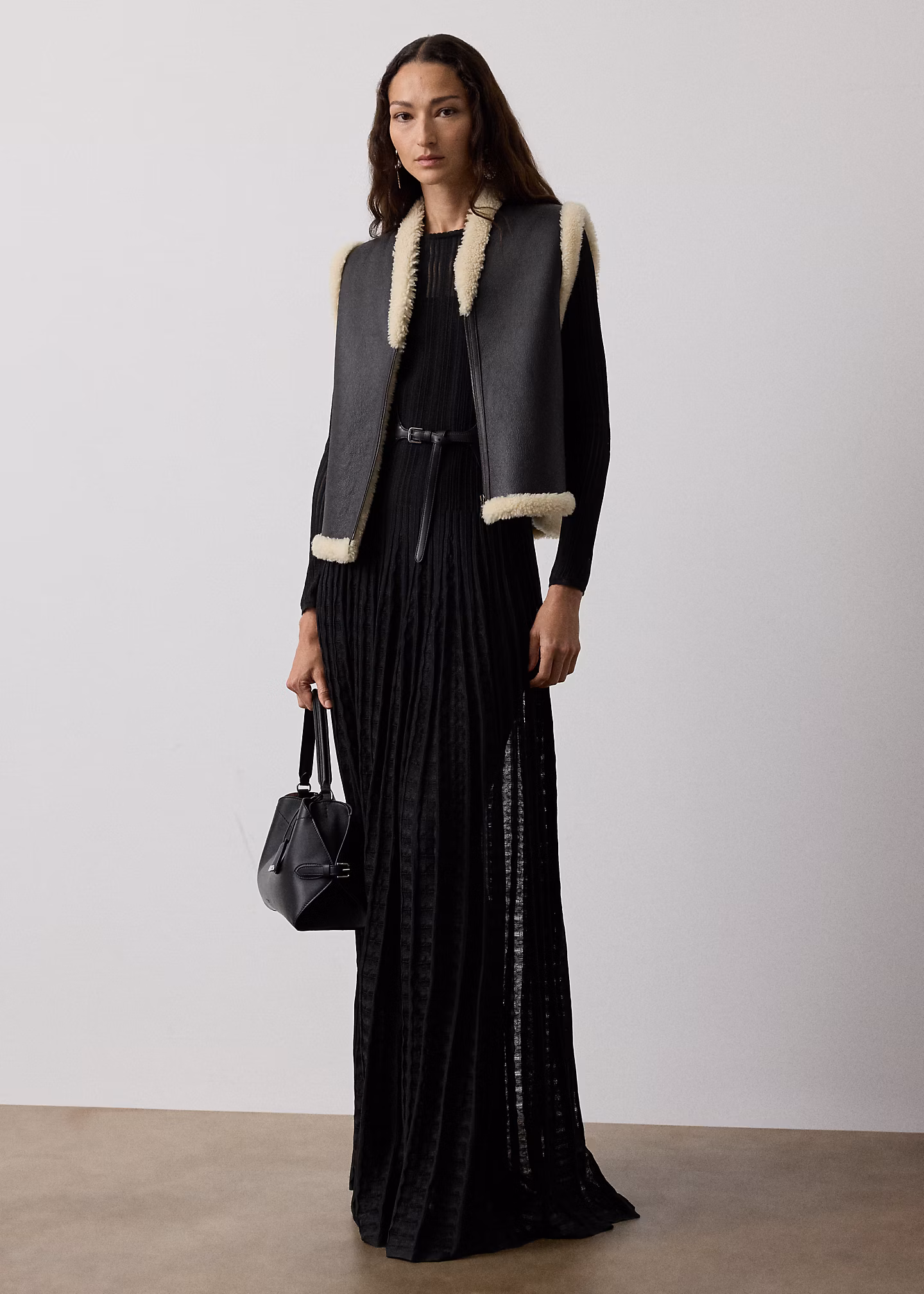 Weste Tamlin aus Lammfell - RALPH LAUREN OUTLET