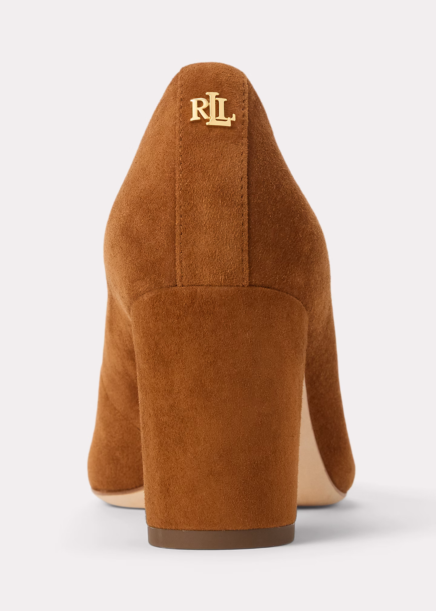 Wildlederpumps Lanette mit Blockabsatz - RALPH LAUREN OUTLET