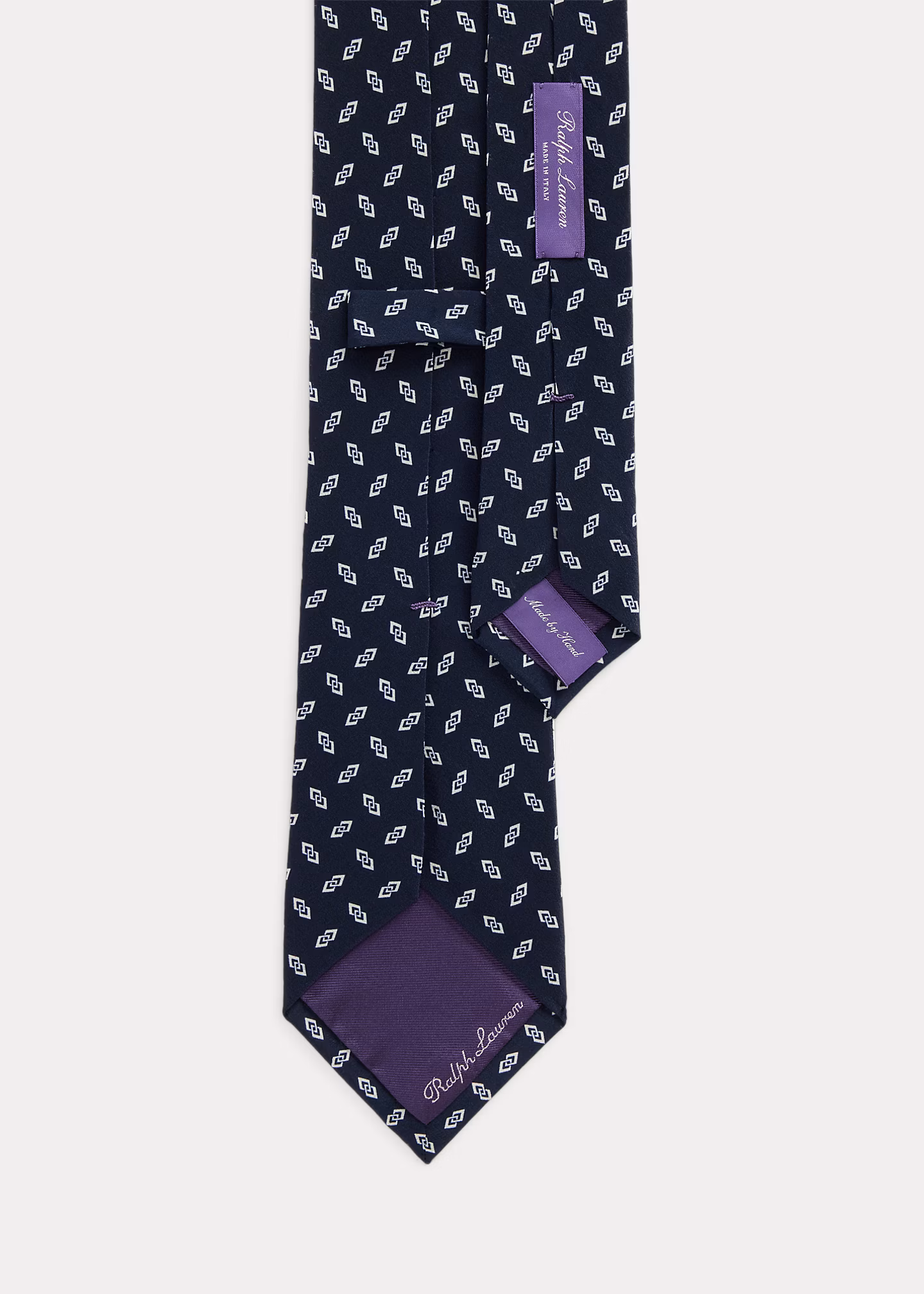 Seidenkrawatte mit Pfeildruck - RALPH LAUREN OUTLET