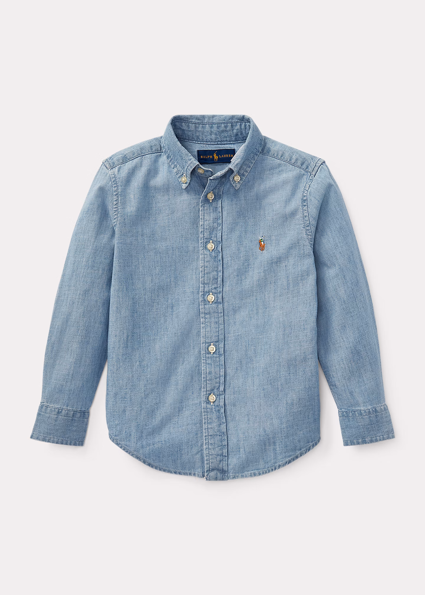 Hemd aus Baumwoll-Chambray - RALPH LAUREN OUTLET