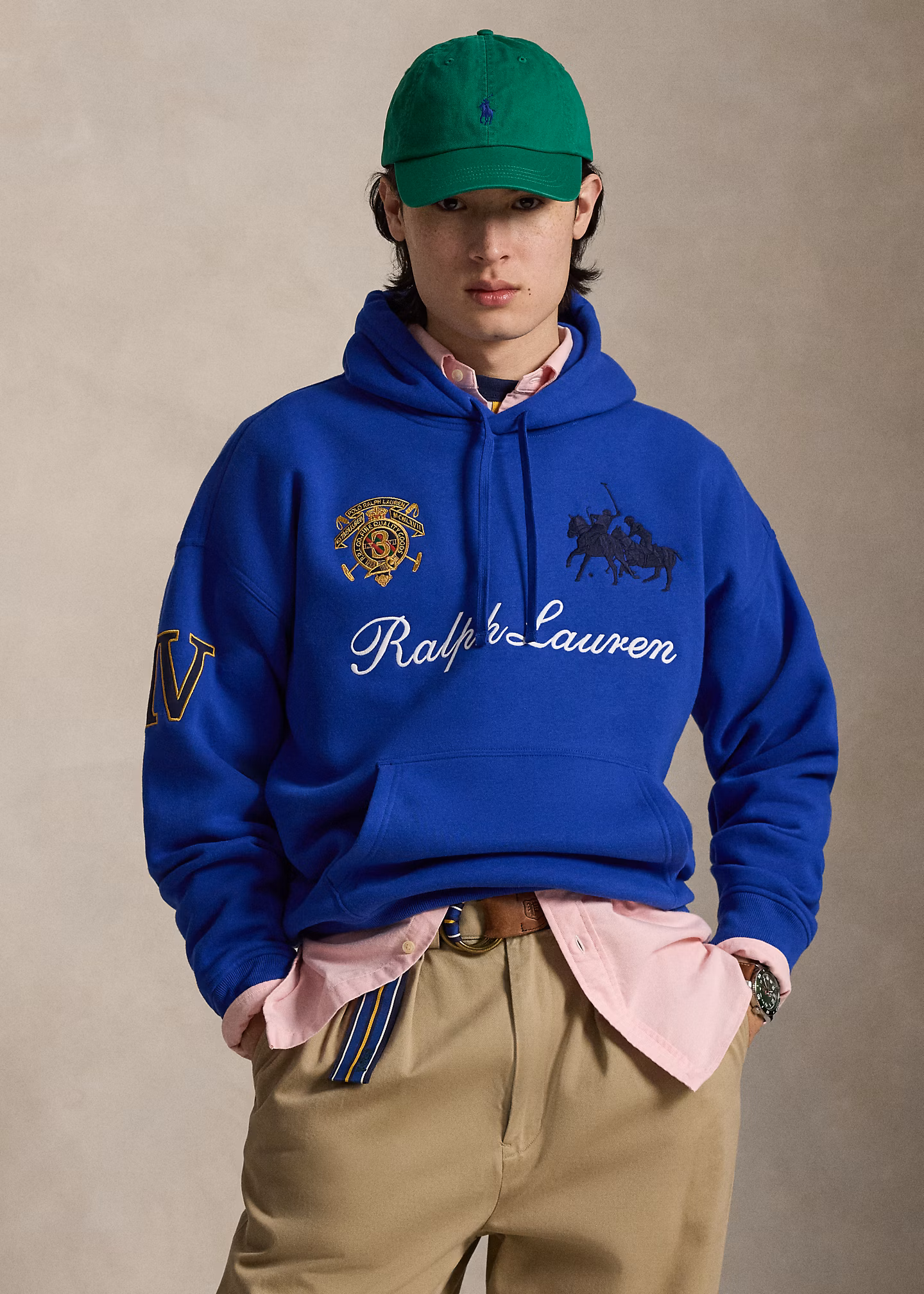 Relaxed-Fit Kapuzenpullover aus Fleece - RALPH LAUREN OUTLET