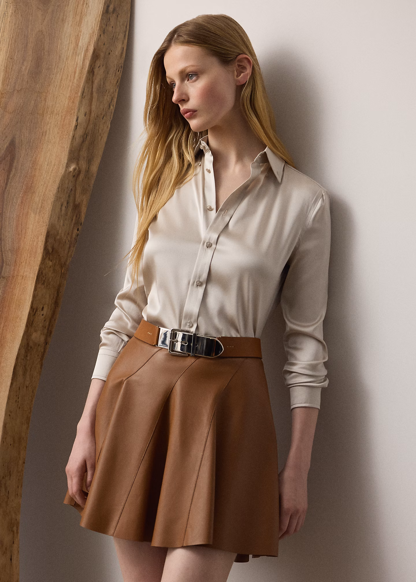 Straight-Fit Hemd Cameron aus Seide - RALPH LAUREN OUTLET