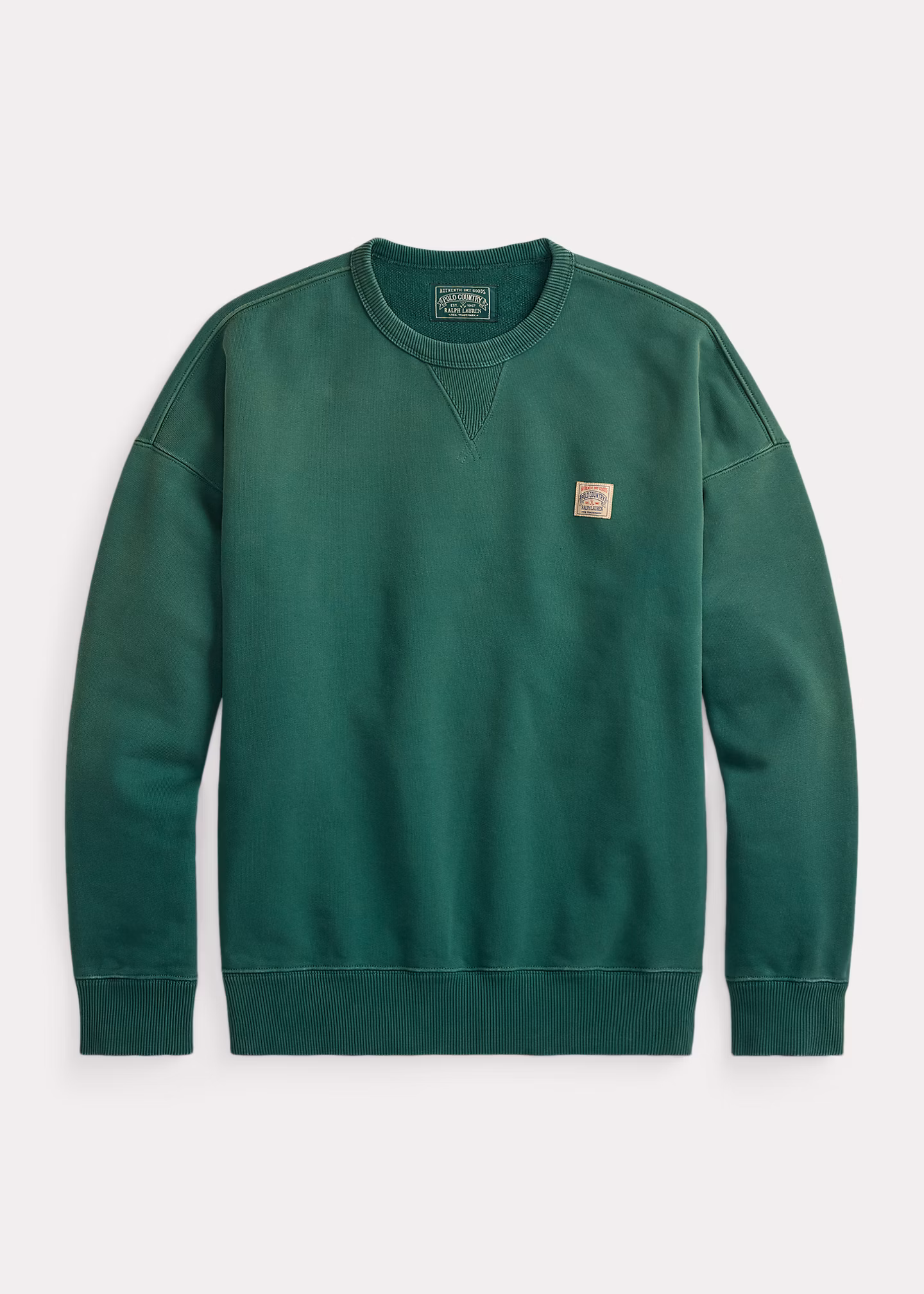 Relaxed-Fit Loopback-Fleece-Sweatshirt - RALPH LAUREN OUTLET