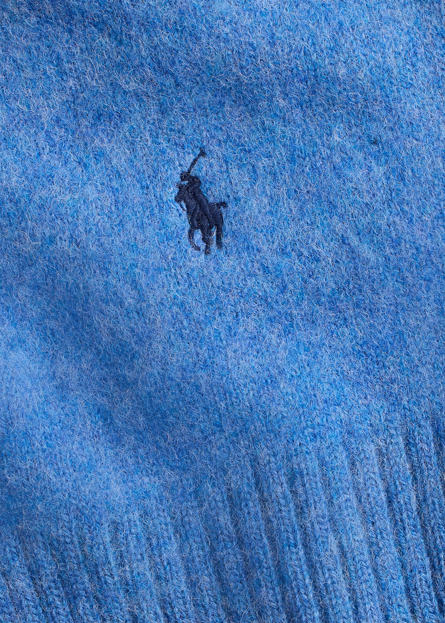 Flauschiger Wollschal mit Streifen - RALPH LAUREN OUTLET