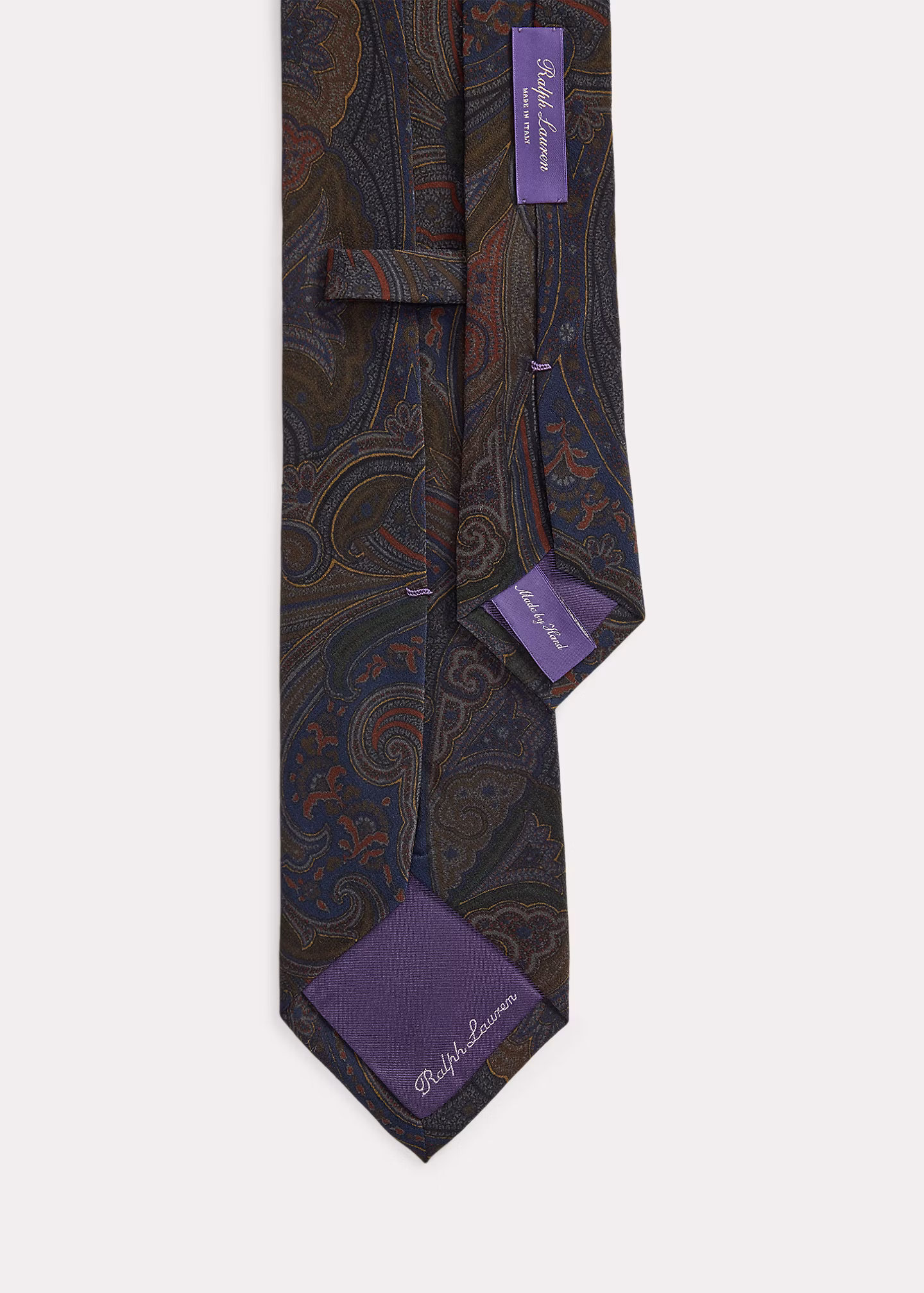 Seidenkrawatte mit Paisleymuster - RALPH LAUREN OUTLET