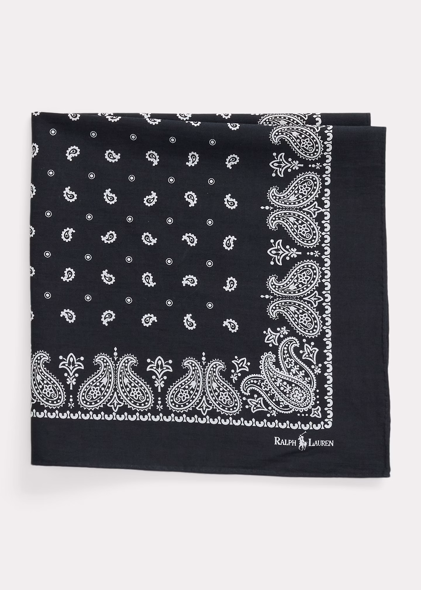 Baumwollbandana mit Paisley-Motiv - RALPH LAUREN OUTLET