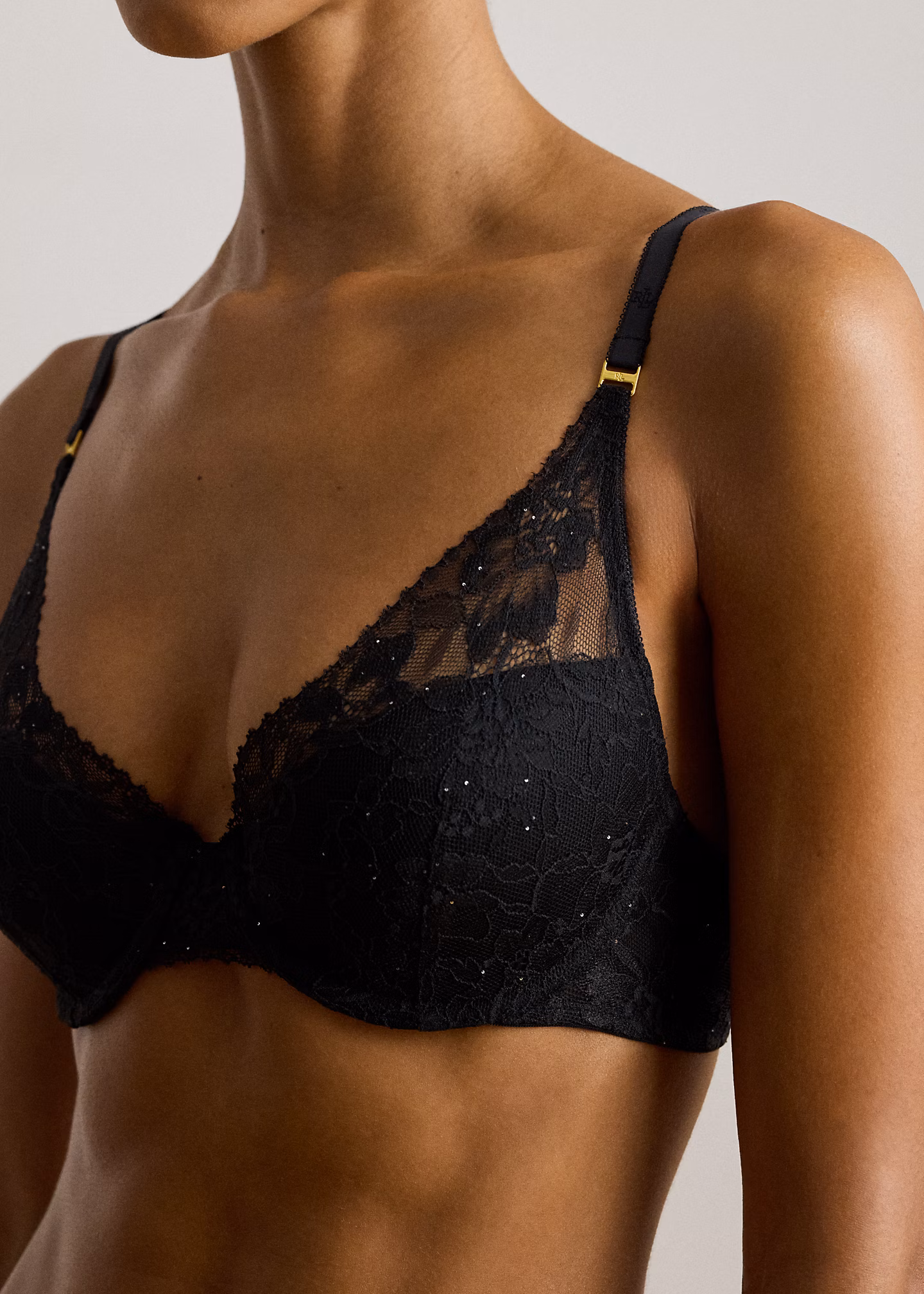 Dekolleté-Spitzen-BH mit Pailletten - RALPH LAUREN OUTLET