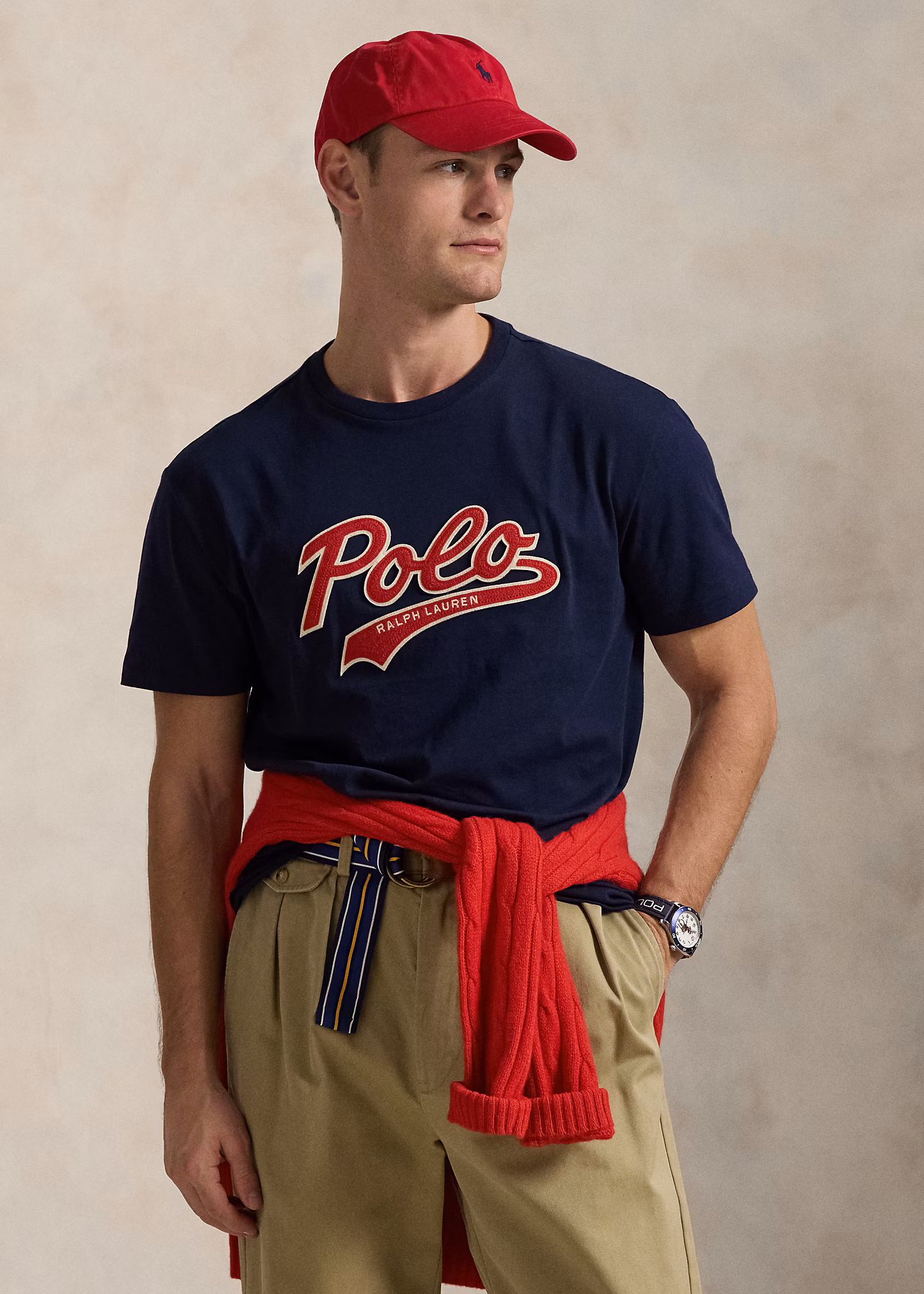 Classic-Fit Jersey-T-Shirt mit Logo - RALPH LAUREN OUTLET
