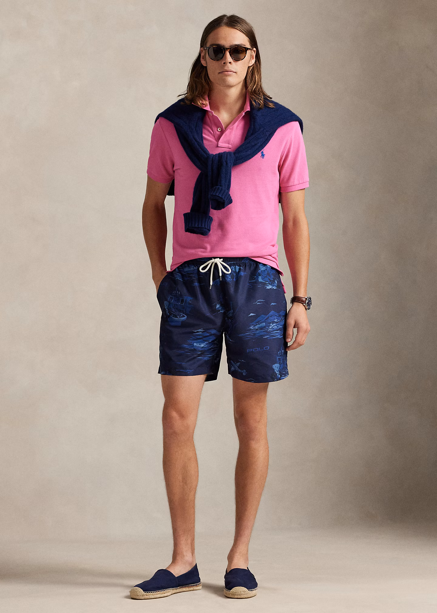 Badeshorts Traveler mit Polo Bear - RALPH LAUREN OUTLET