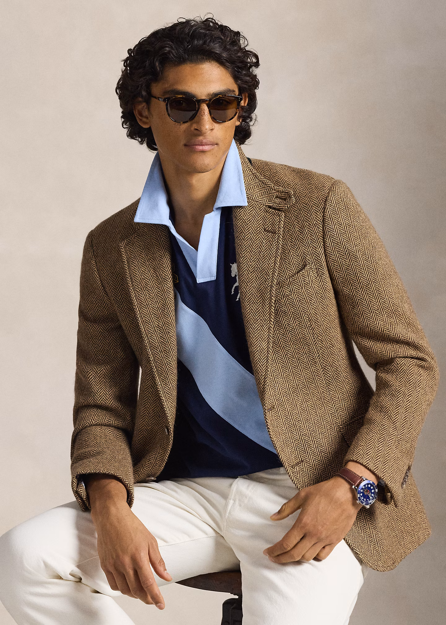 Classic-Fit Jersey-Poloshirt mit Wappen - RALPH LAUREN OUTLET