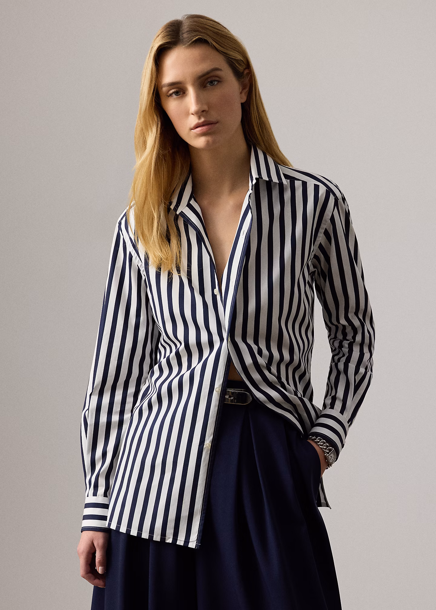 Relaxed-Fit Capri-Hemd mit Streifen - RALPH LAUREN OUTLET