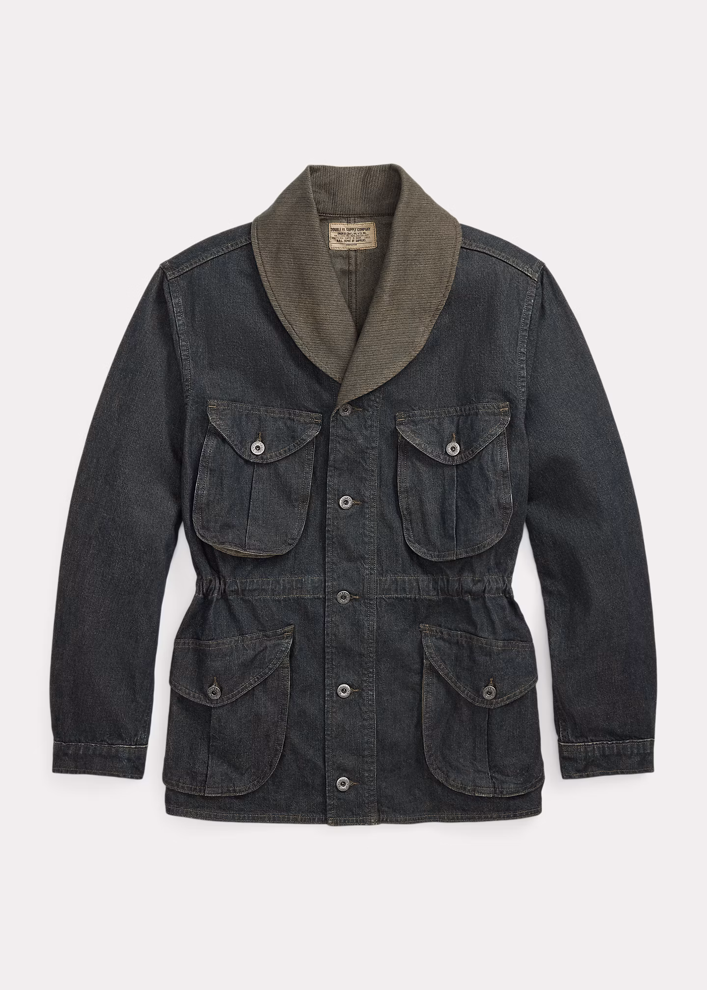 Feldjacke aus Baumwoll-Leinen-Denim - RALPH LAUREN OUTLET