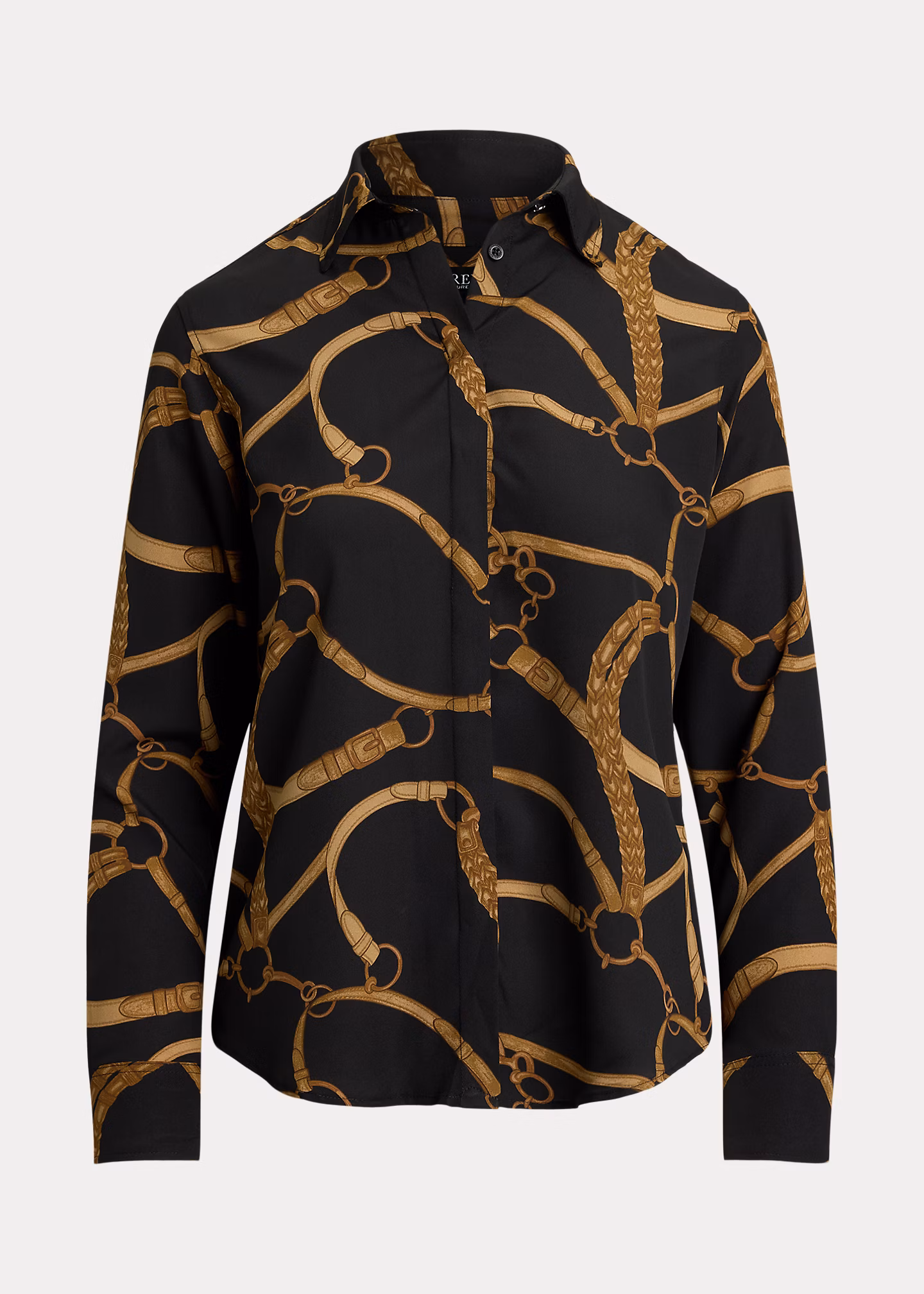 Classic-Fit Crêpe-Hemd mit Gürteldruck - RALPH LAUREN OUTLET