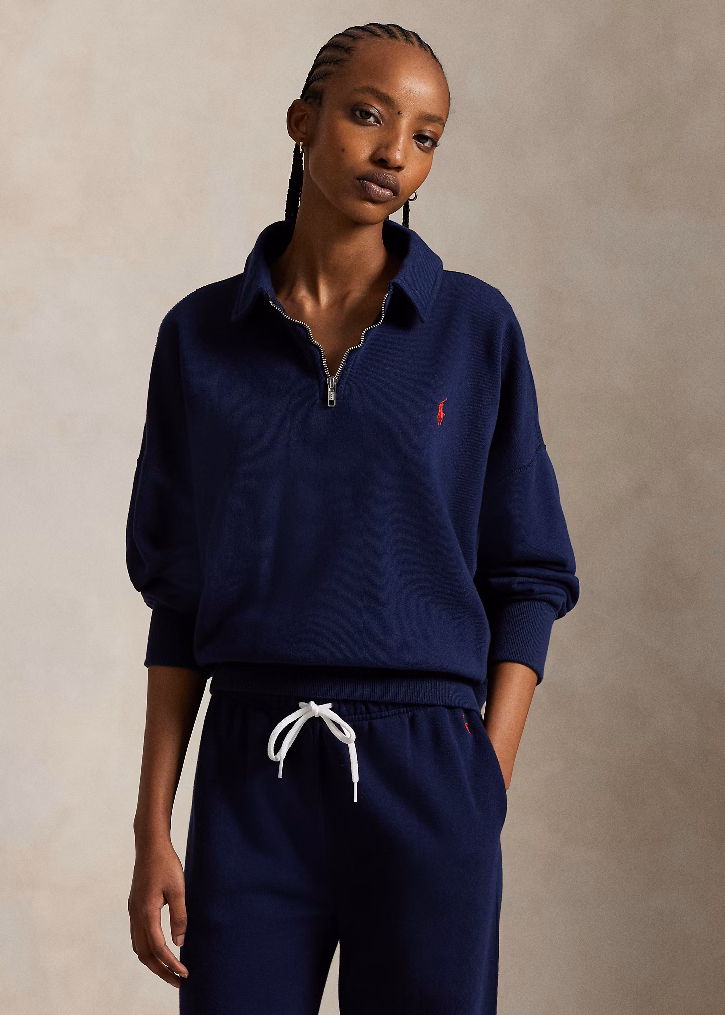 Leichtes Sweatshirt aus Fleece - RALPH LAUREN OUTLET
