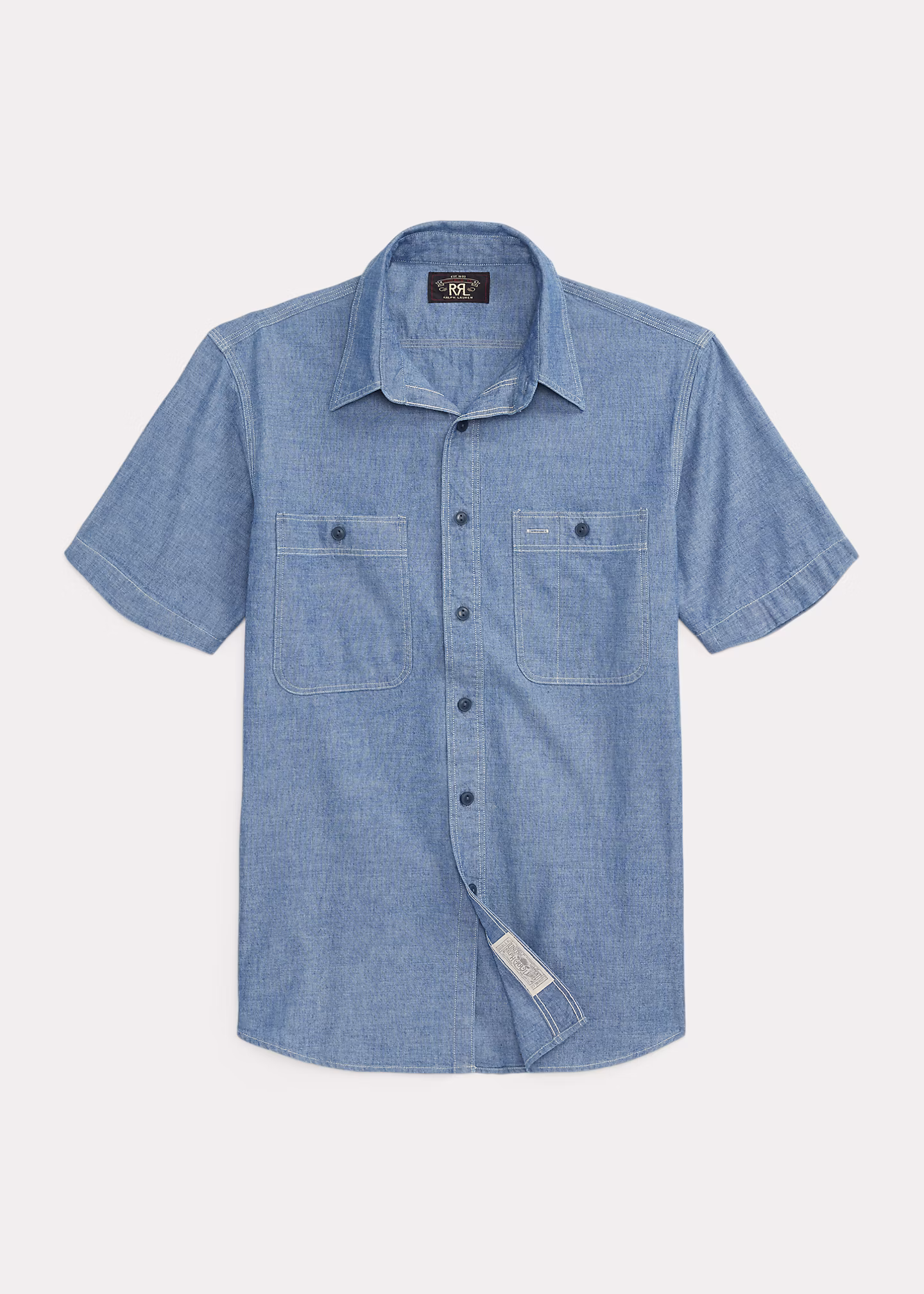 Chambray-Arbeitshemd in Indigo - RALPH LAUREN OUTLET