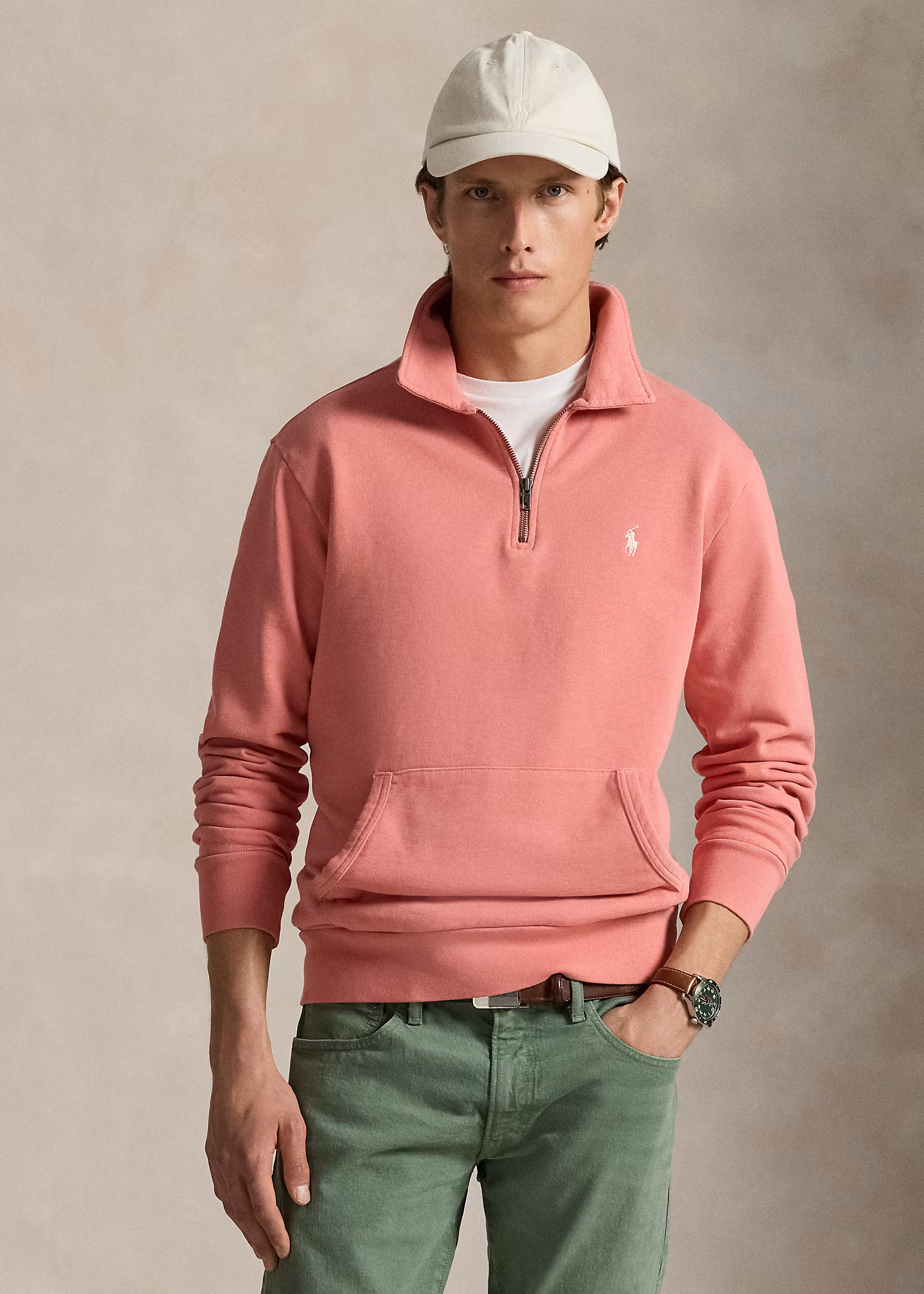 Sweatshirt aus Loopback-Fleece - RALPH LAUREN OUTLET