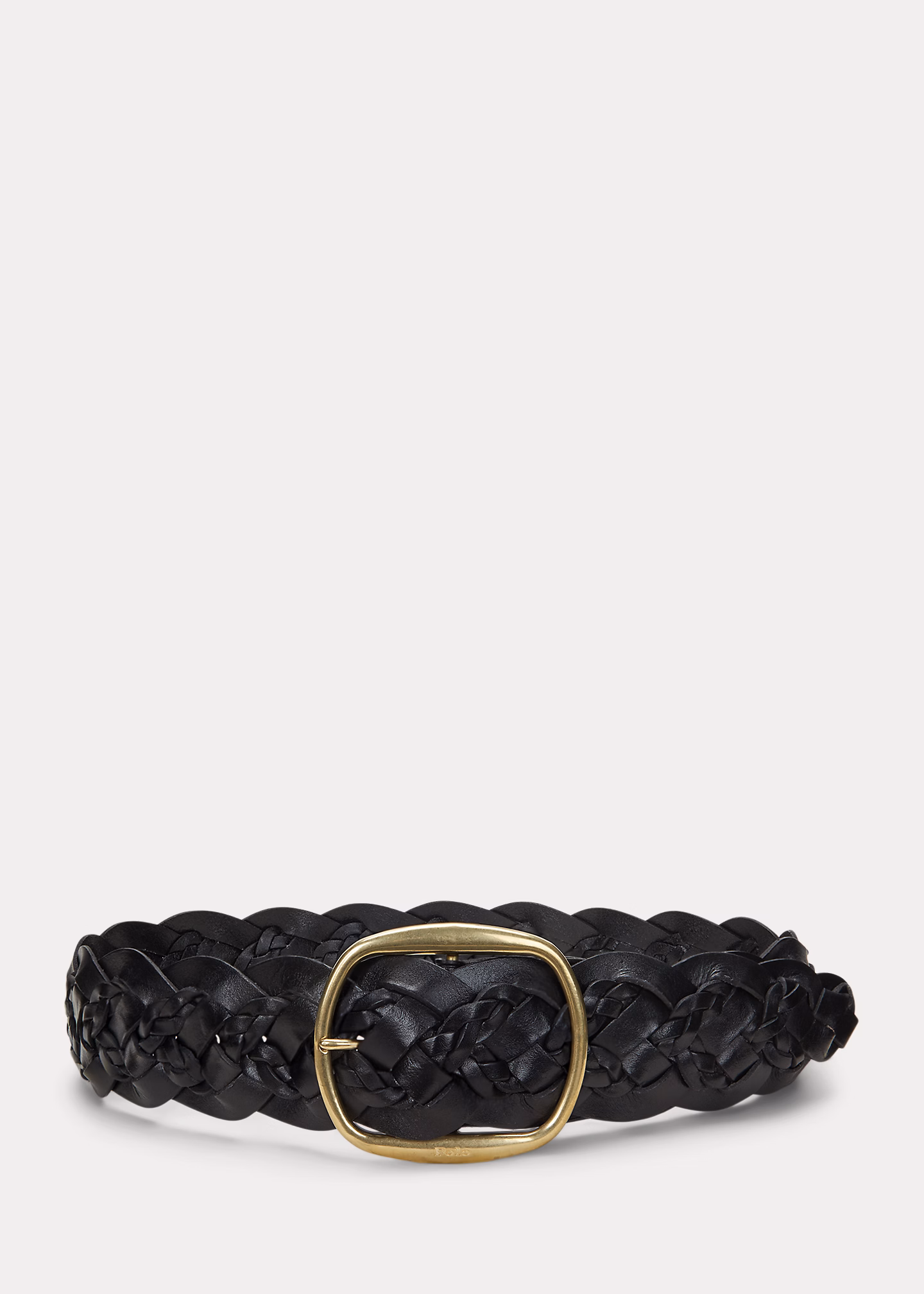 Doppelt geflochtener Ledergürtel - RALPH LAUREN OUTLET