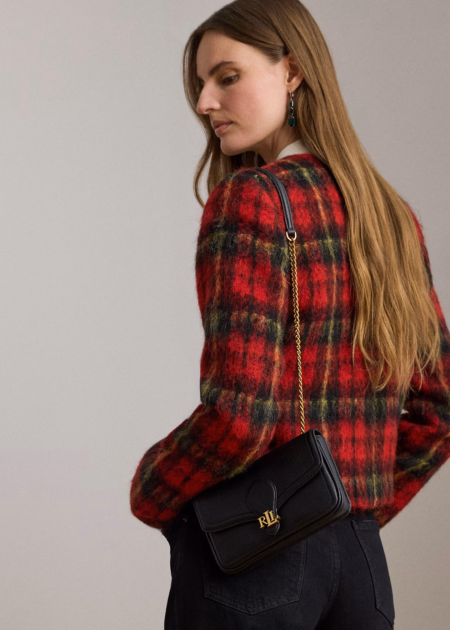 Umhänge-Geldbörse Bradley aus Leder - RALPH LAUREN OUTLET